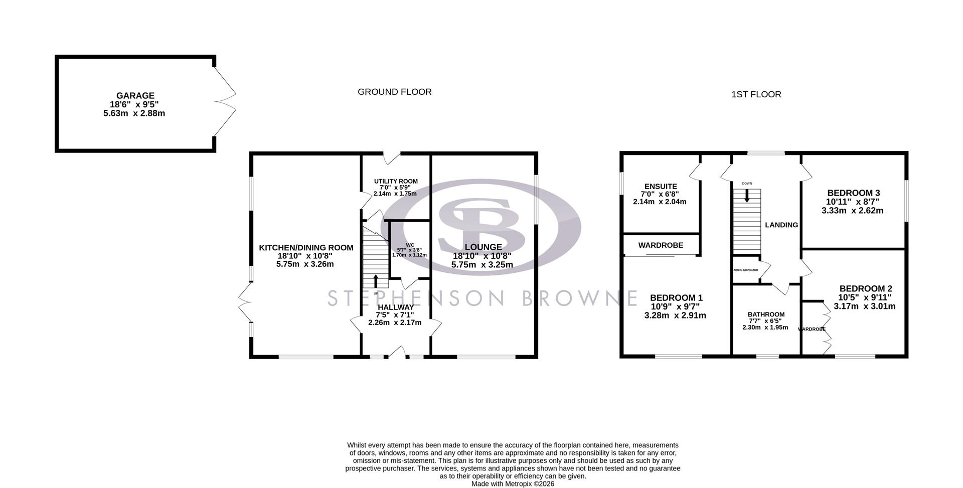 10, Clitheroe Place, Congleton floorplan