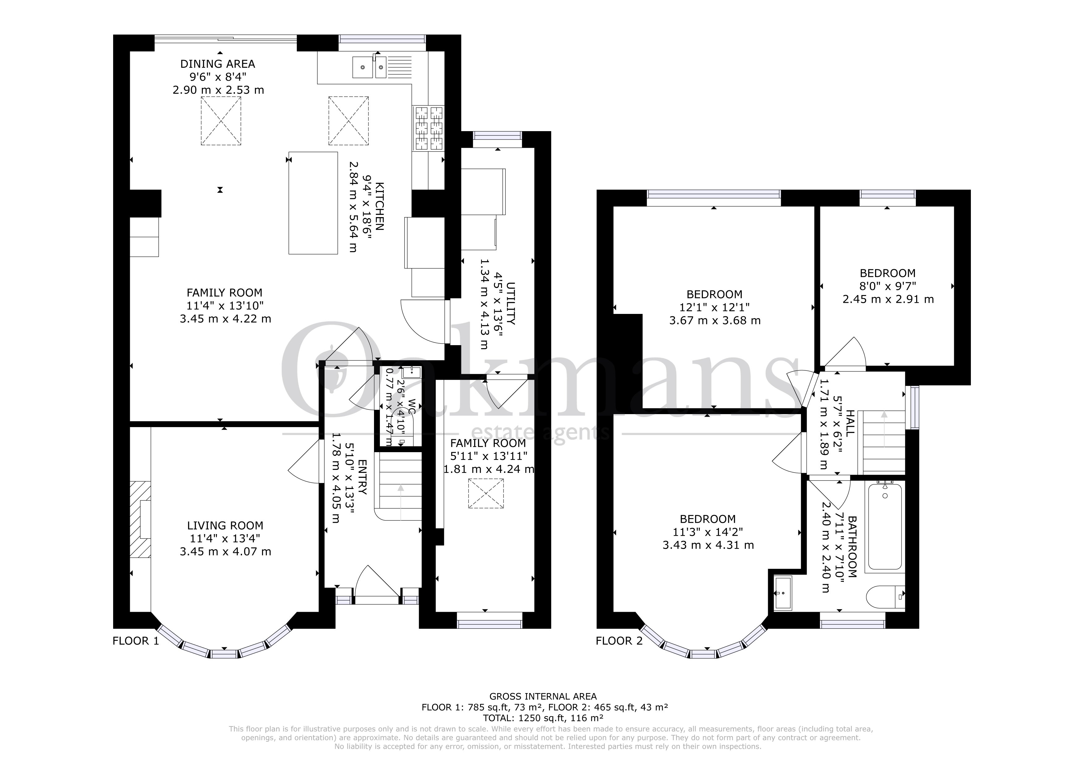 9, THE GROVE, BIRMINGHAM floorplan
