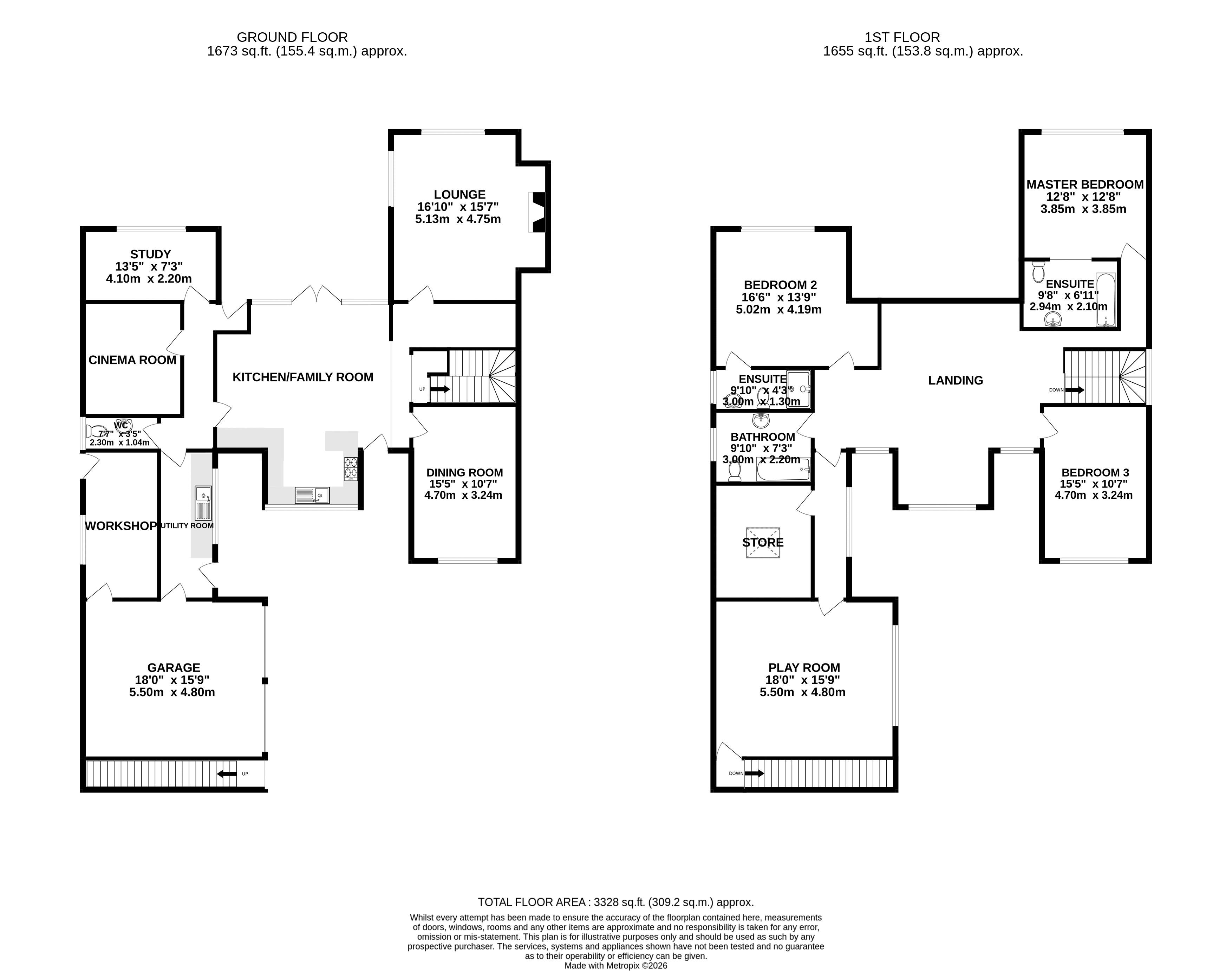 25, Ashwood Close, Scunthorpe floorplan
