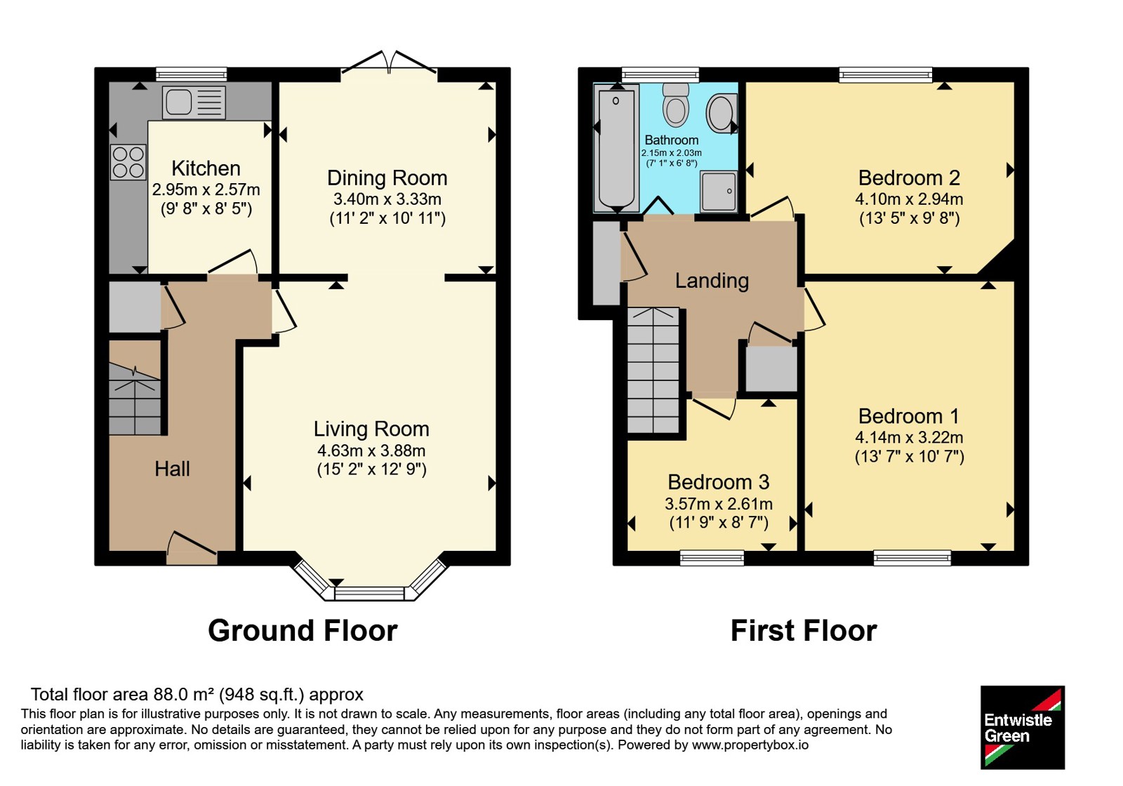 14, Broad Place, Merseyside floorplan