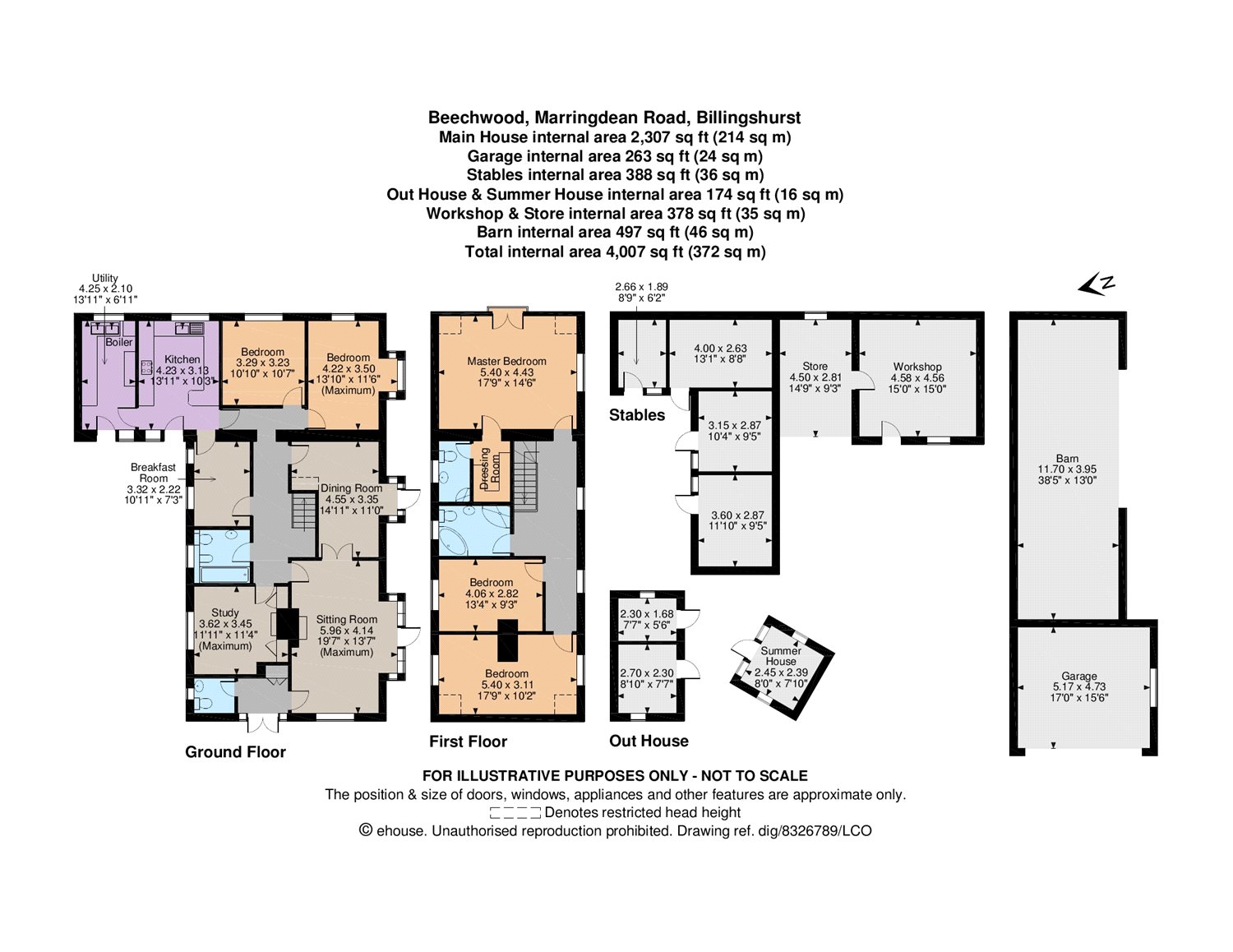 5 Bedrooms Detached house for sale in Marringdean Road, Billingshurst, West Sussex RH14