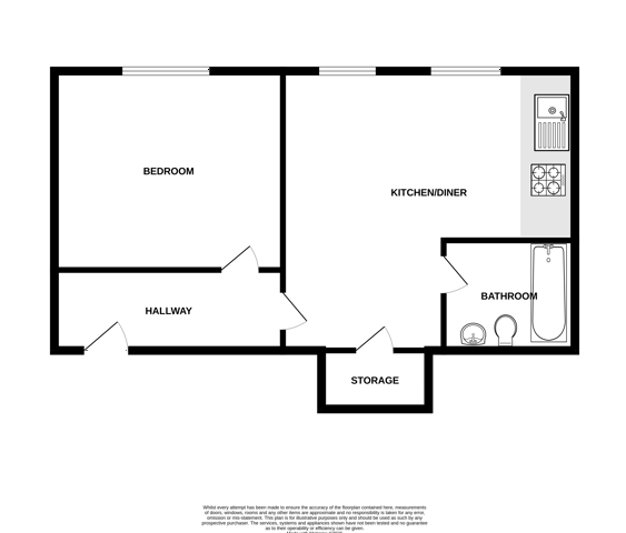 London Road, Camberley floorplan