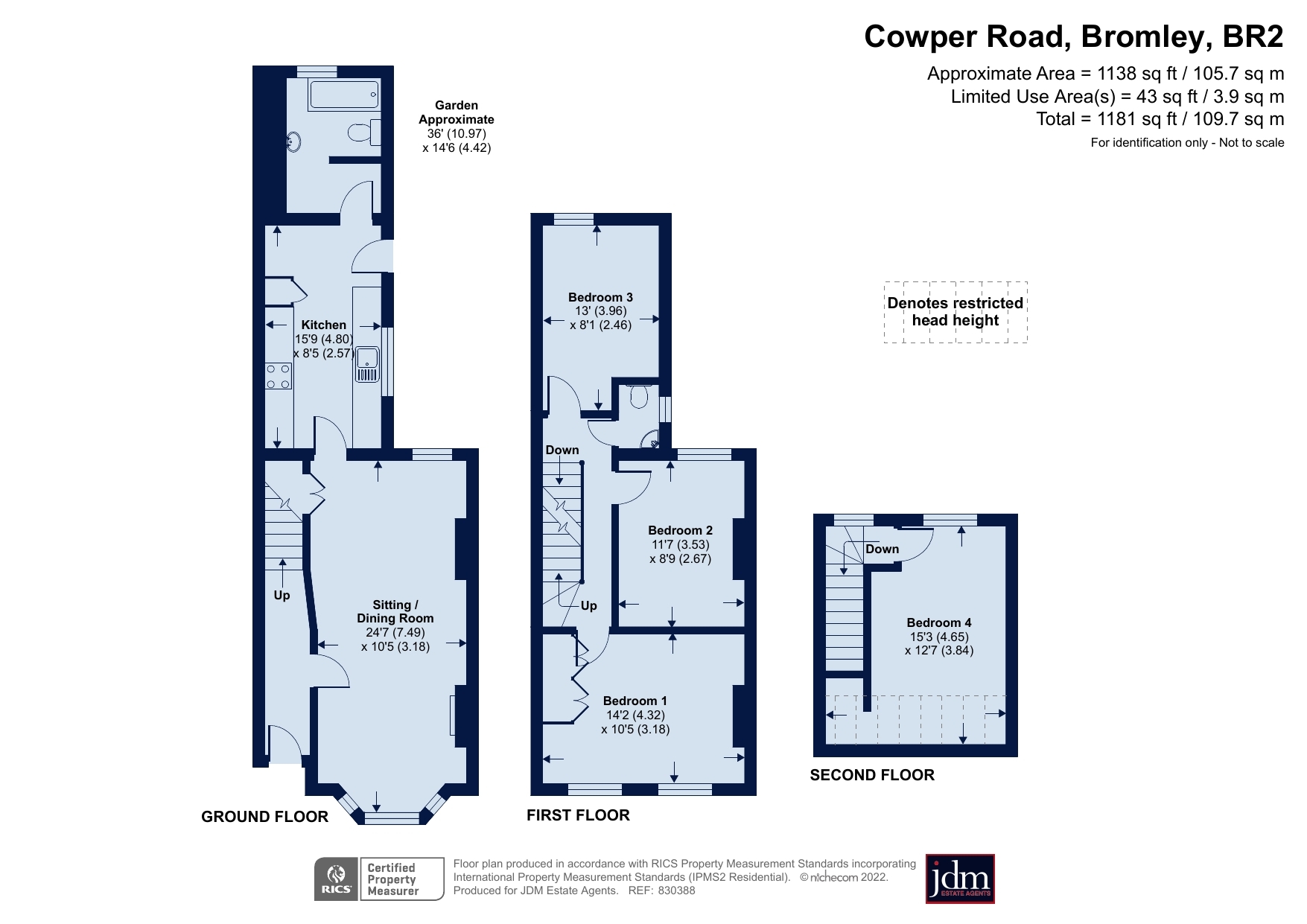 Cowper Road, Bromley BR2, 4 bedroom end terrace house for sale