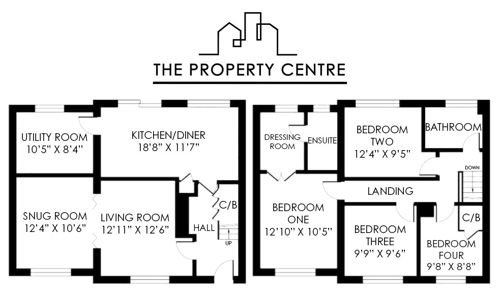 55 Buckland Road, Taunton, Somerset floorplan