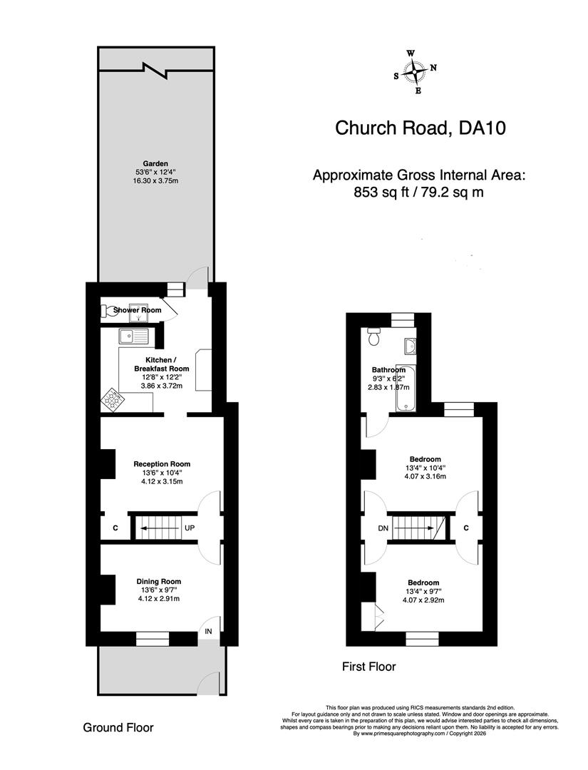 146, Church Road, Swanscombe floorplan