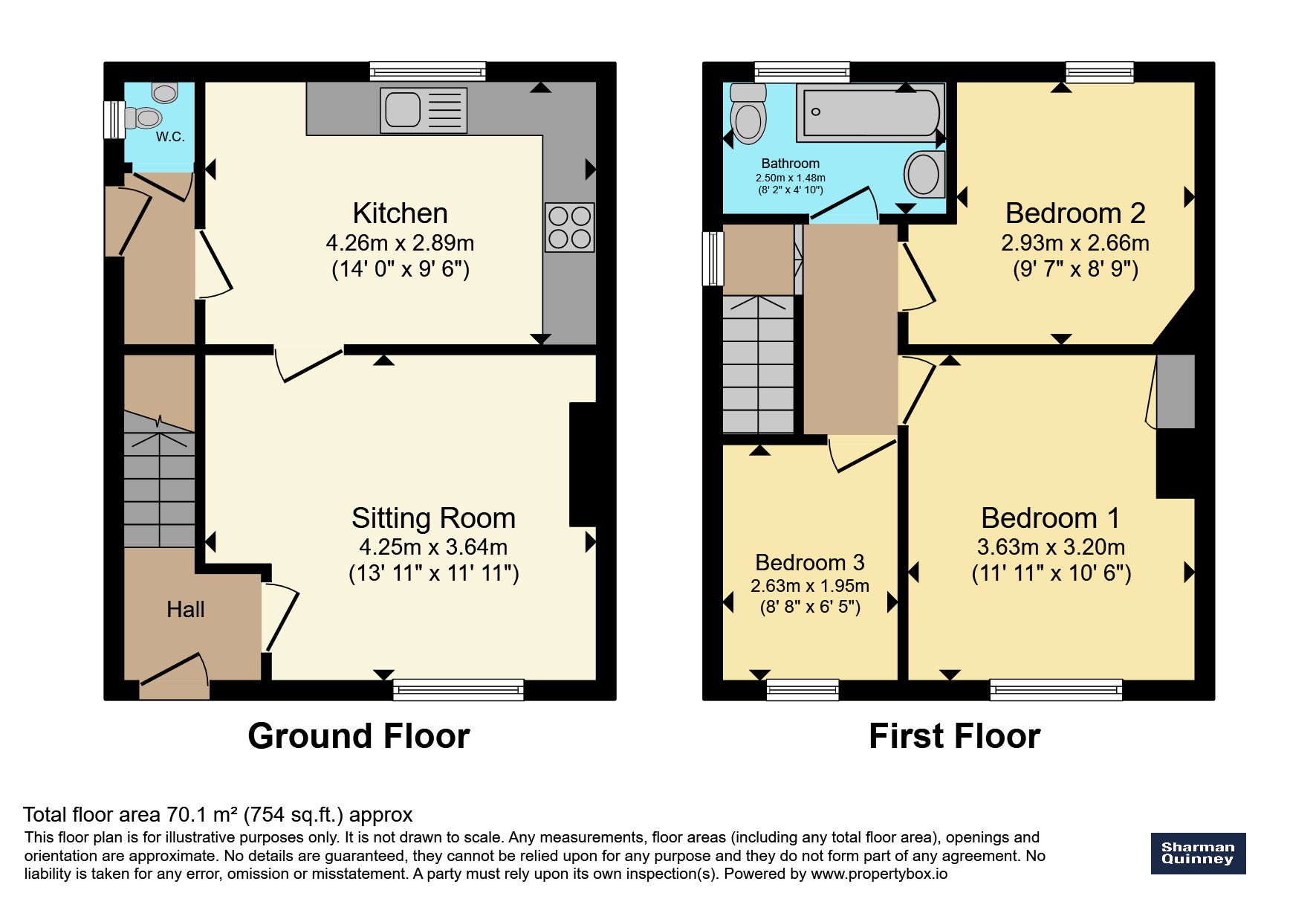 6, Kingsley Road, Peterborough floorplan