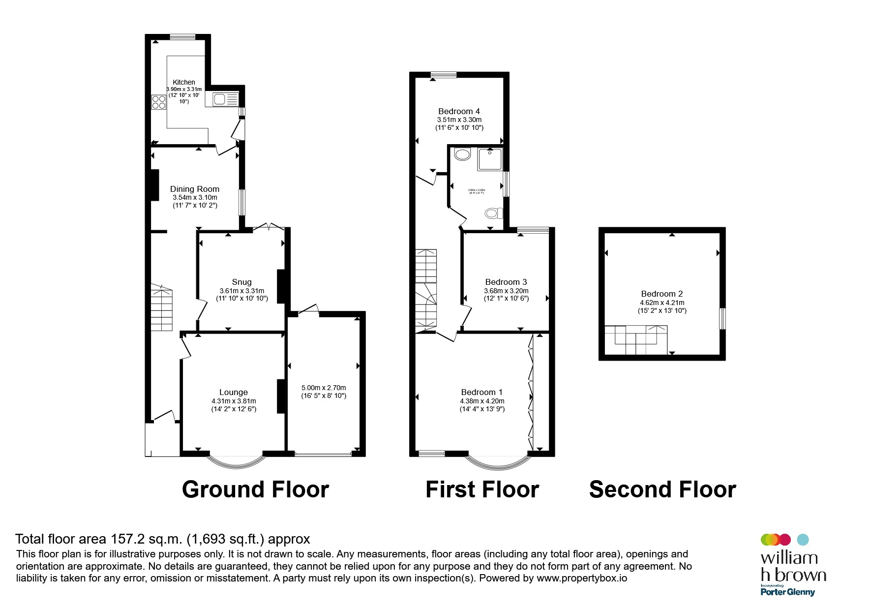 256, Brentwood Road, Romford floorplan