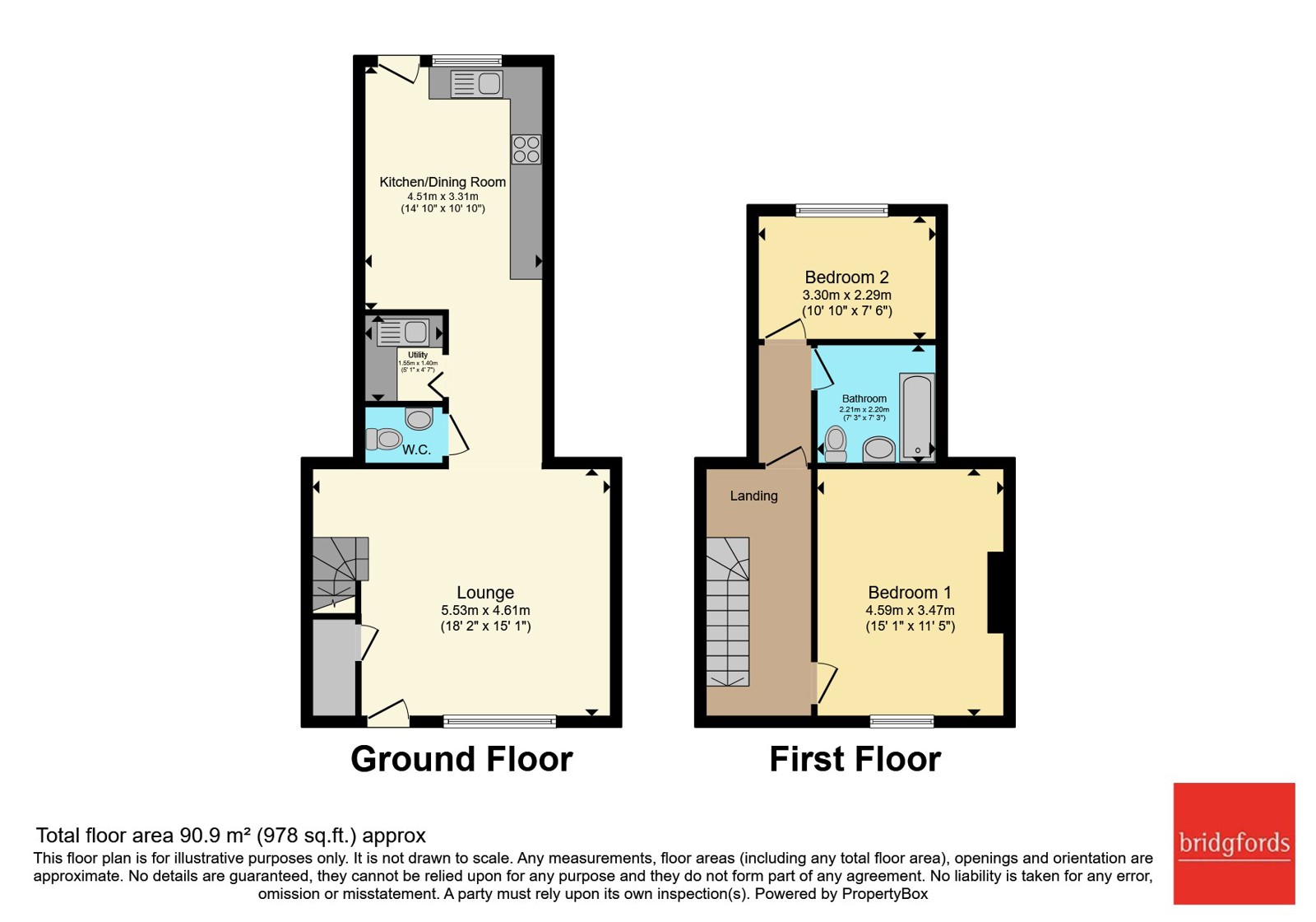 109, High Street, Stoke-on-Trent floorplan