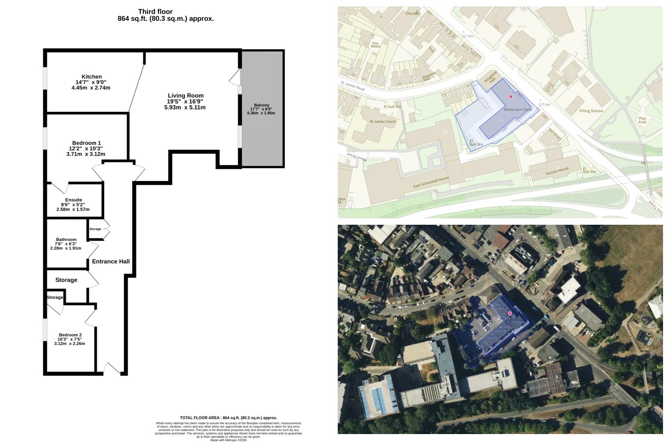 40, White Lion Close, West Sussex floorplan