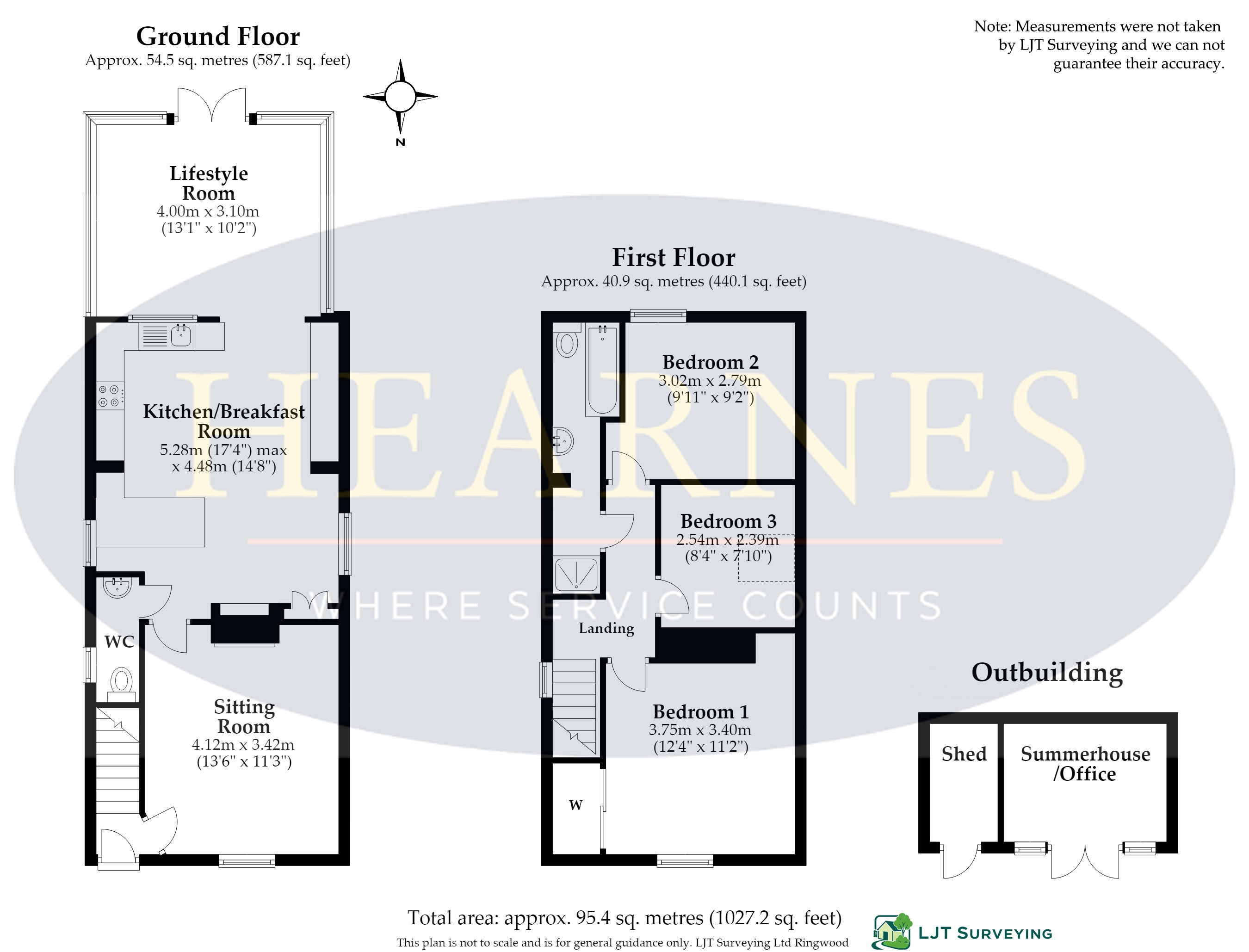 Lavender Cottage, 4 Sandy Lane, Colehill floorplan