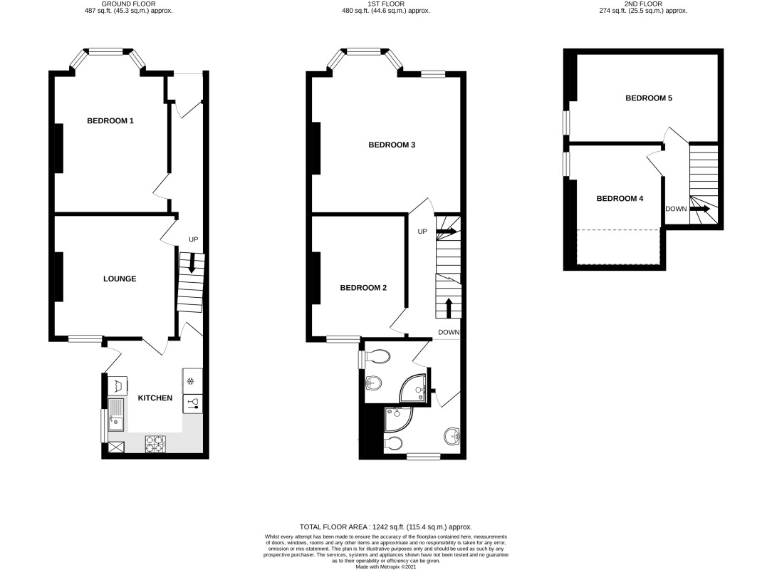 127 Radford Boulevard, 127 Radford Boulevard, Nottingham floorplan