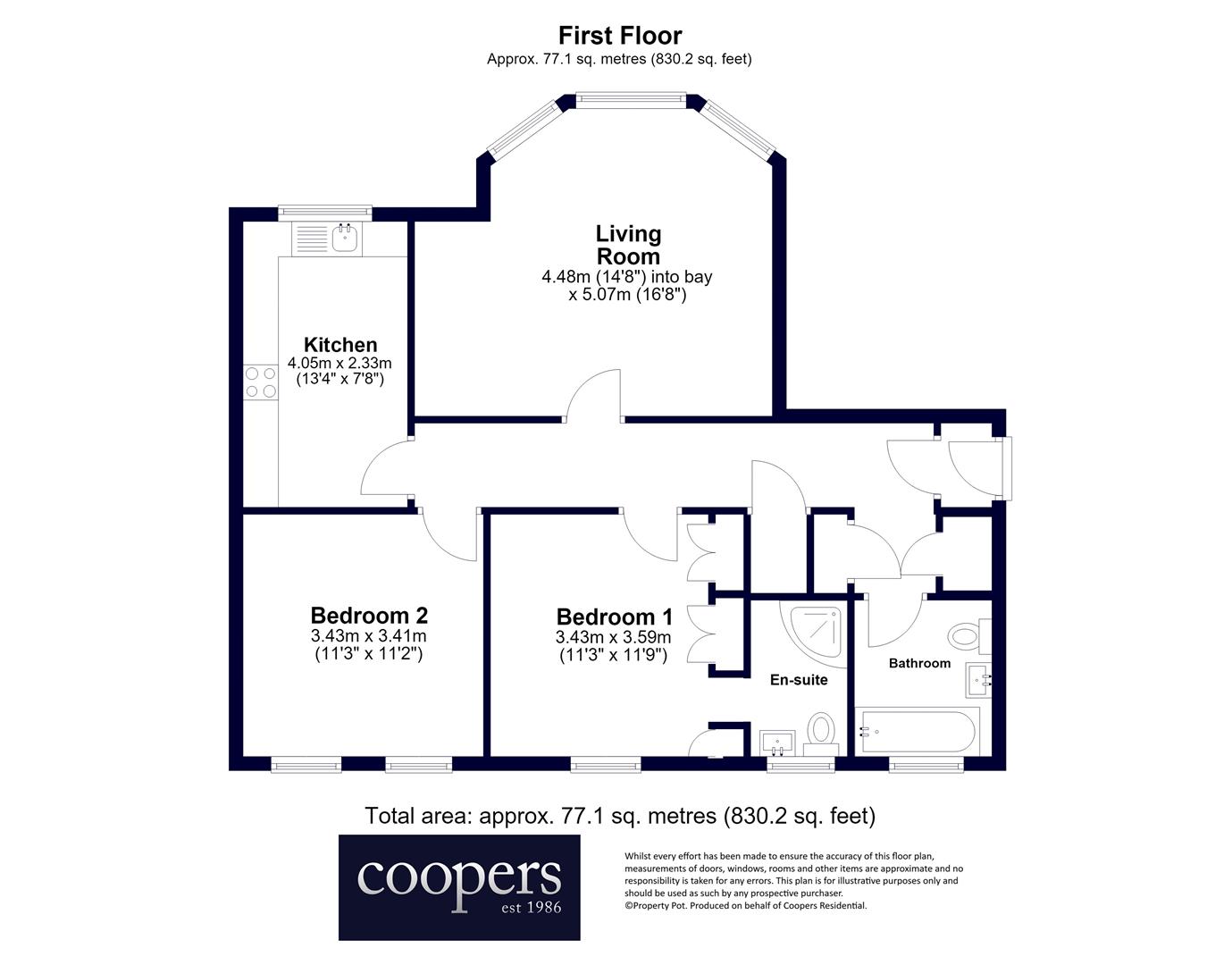 6 The Lodge, Rickmansworth Road, Uxbridge floorplan