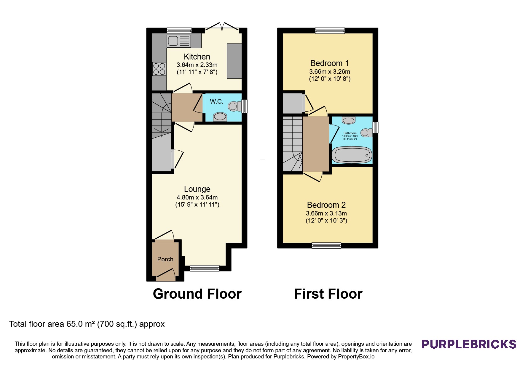 14, St. Mathew Way, Leeds floorplan