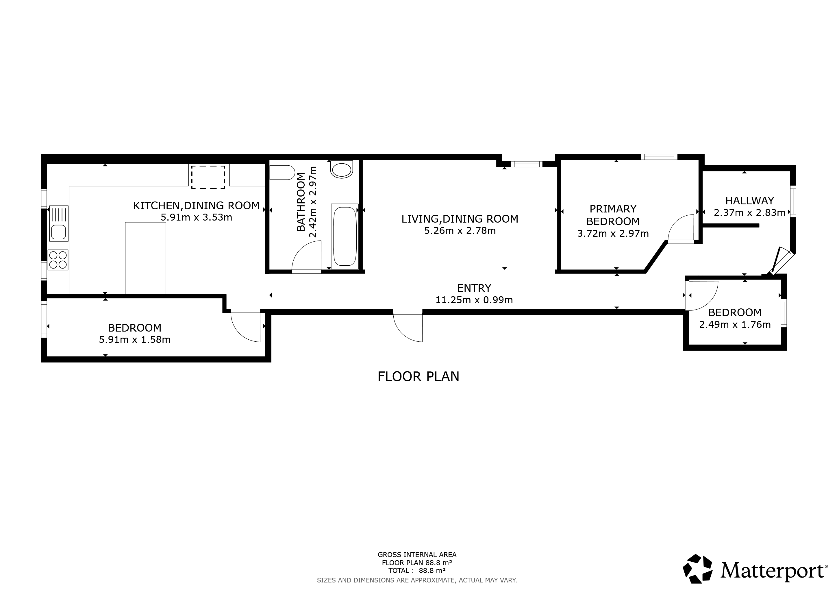 5, Allsopp Street, Bolton floorplan