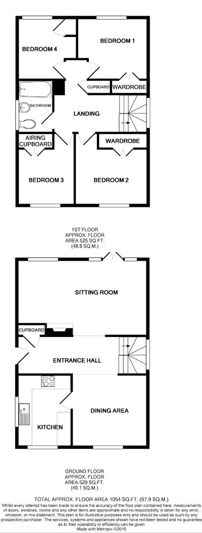 98, St. Philips Road, Newmarket floorplan