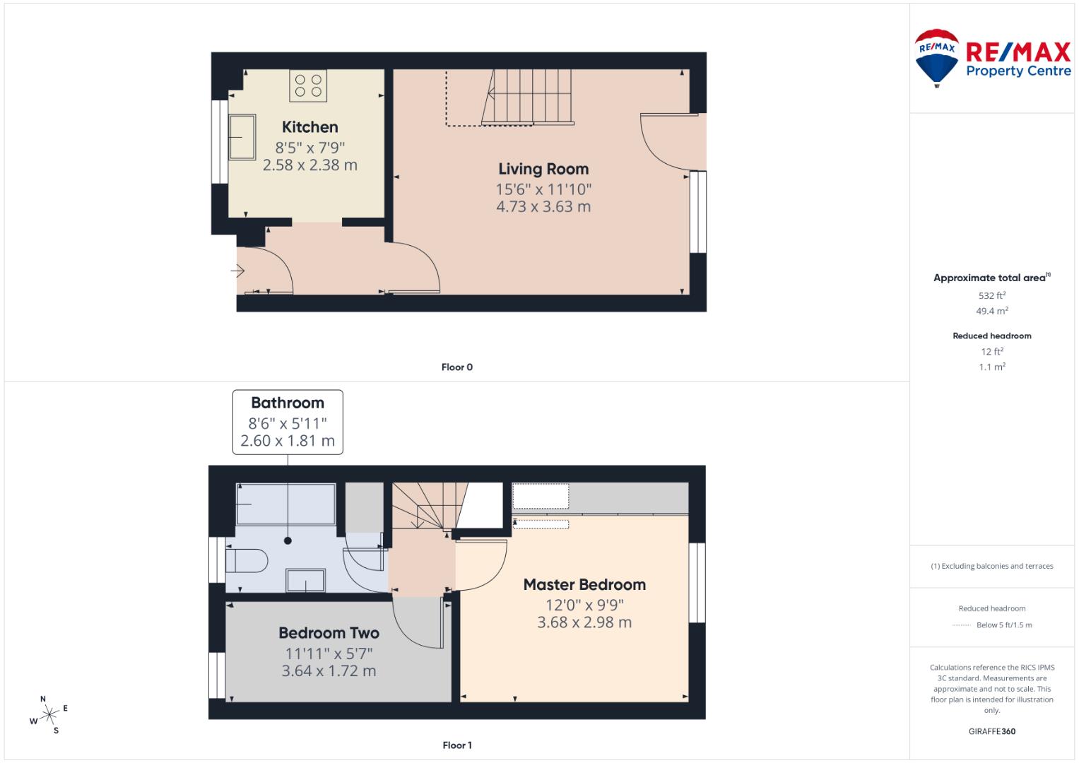 11, St. Denis Close, Harwich floorplan