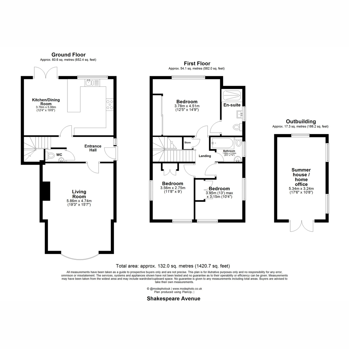 47, Shakespeare Avenue, Basildon floorplan