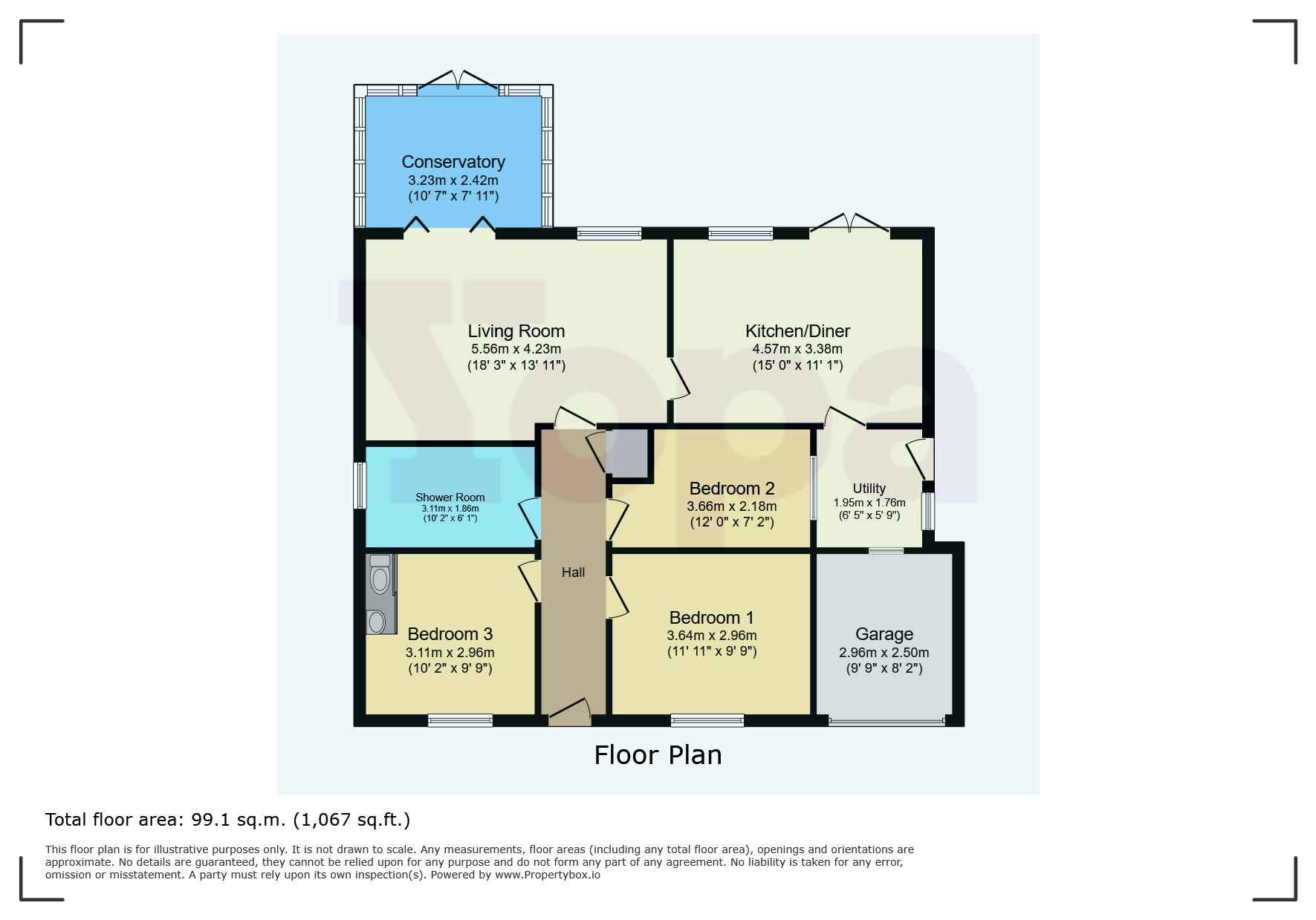 18, Chepstow Gardens, Cusworth, Doncaster floorplan