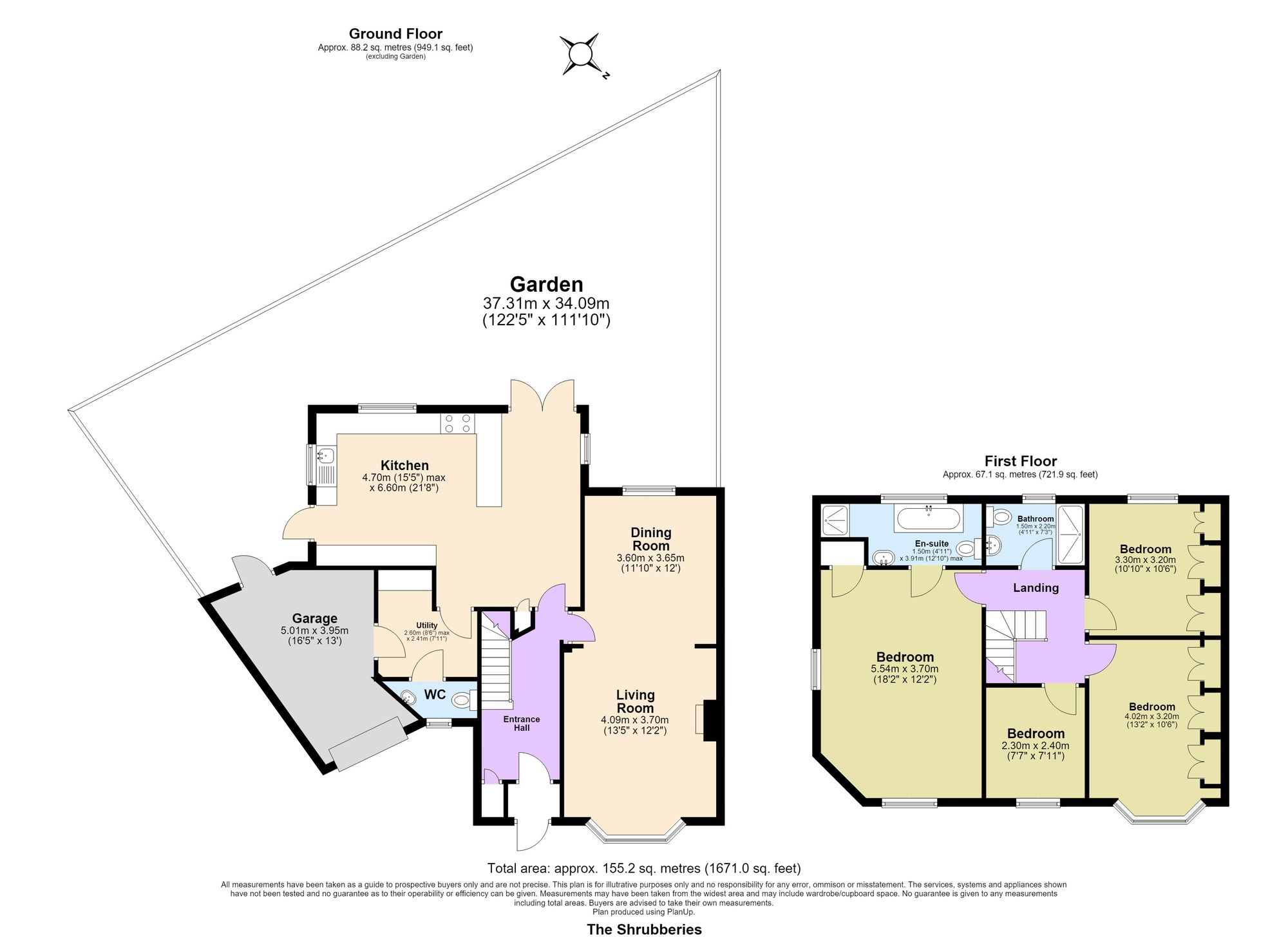 14 The Shrubberies, Chigwell floorplan
