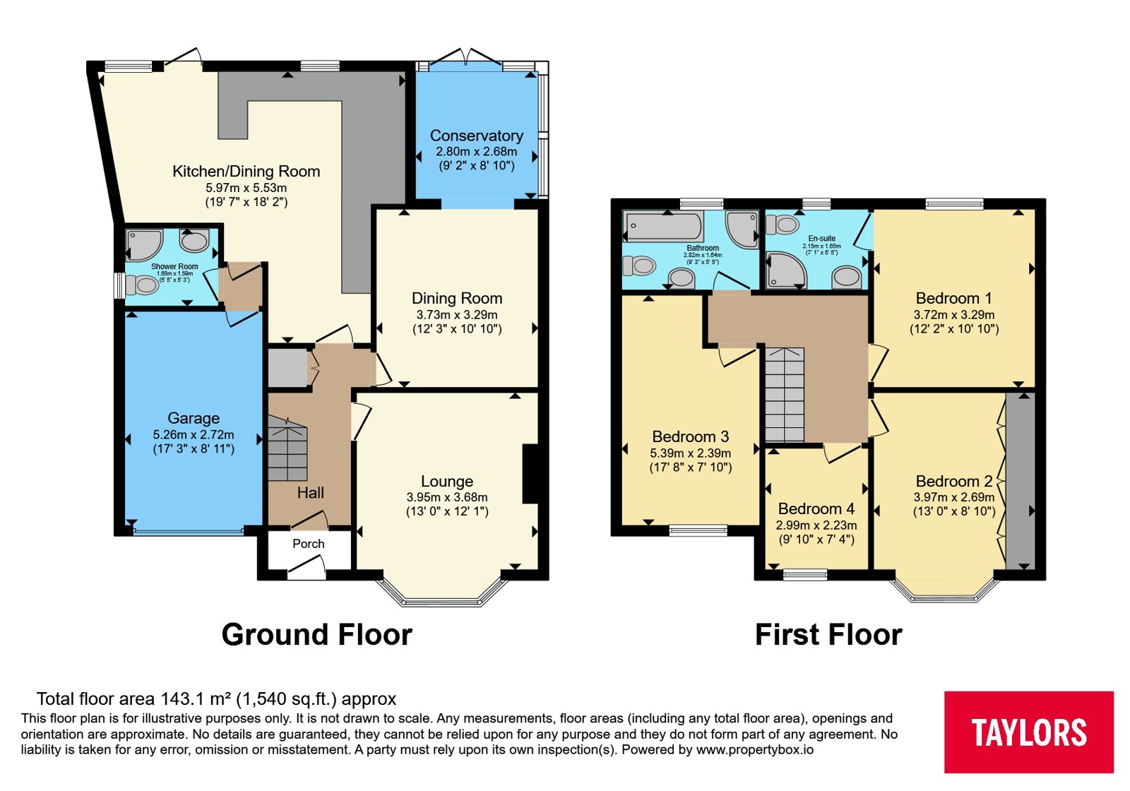 34, Bromley Drive, Bristol floorplan