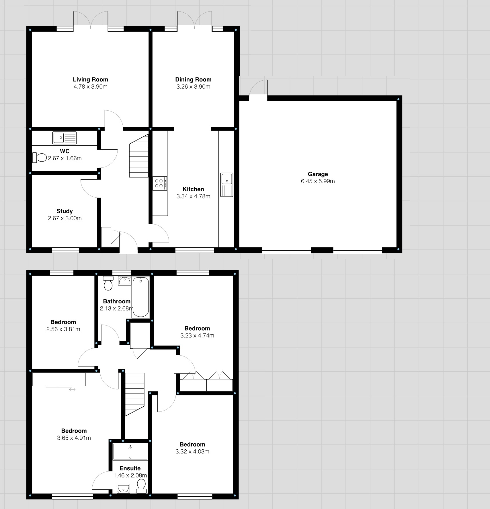 11, Frank Ford Close, Saxilby floorplan