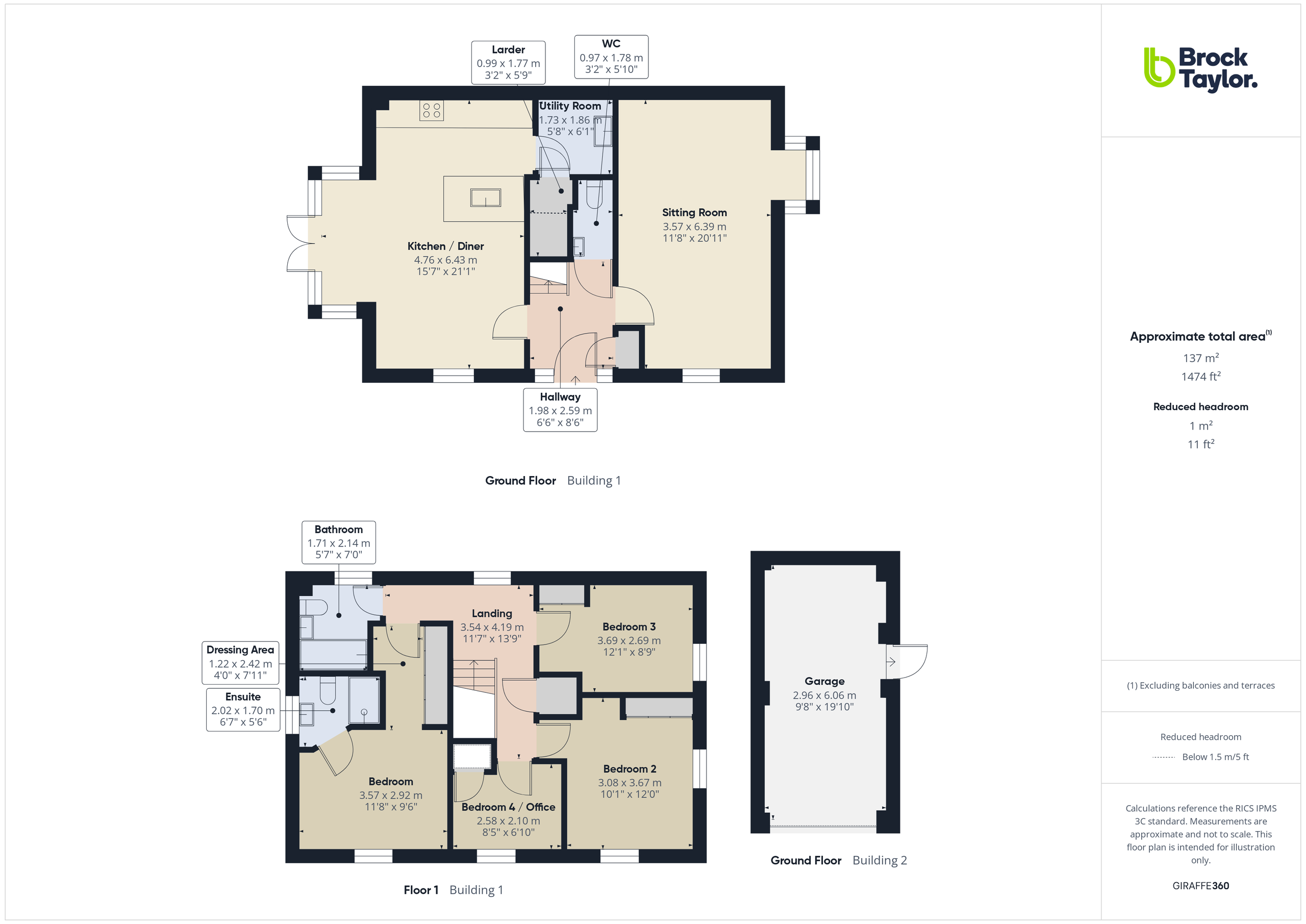 12 Harding Lane, Horsham floorplan