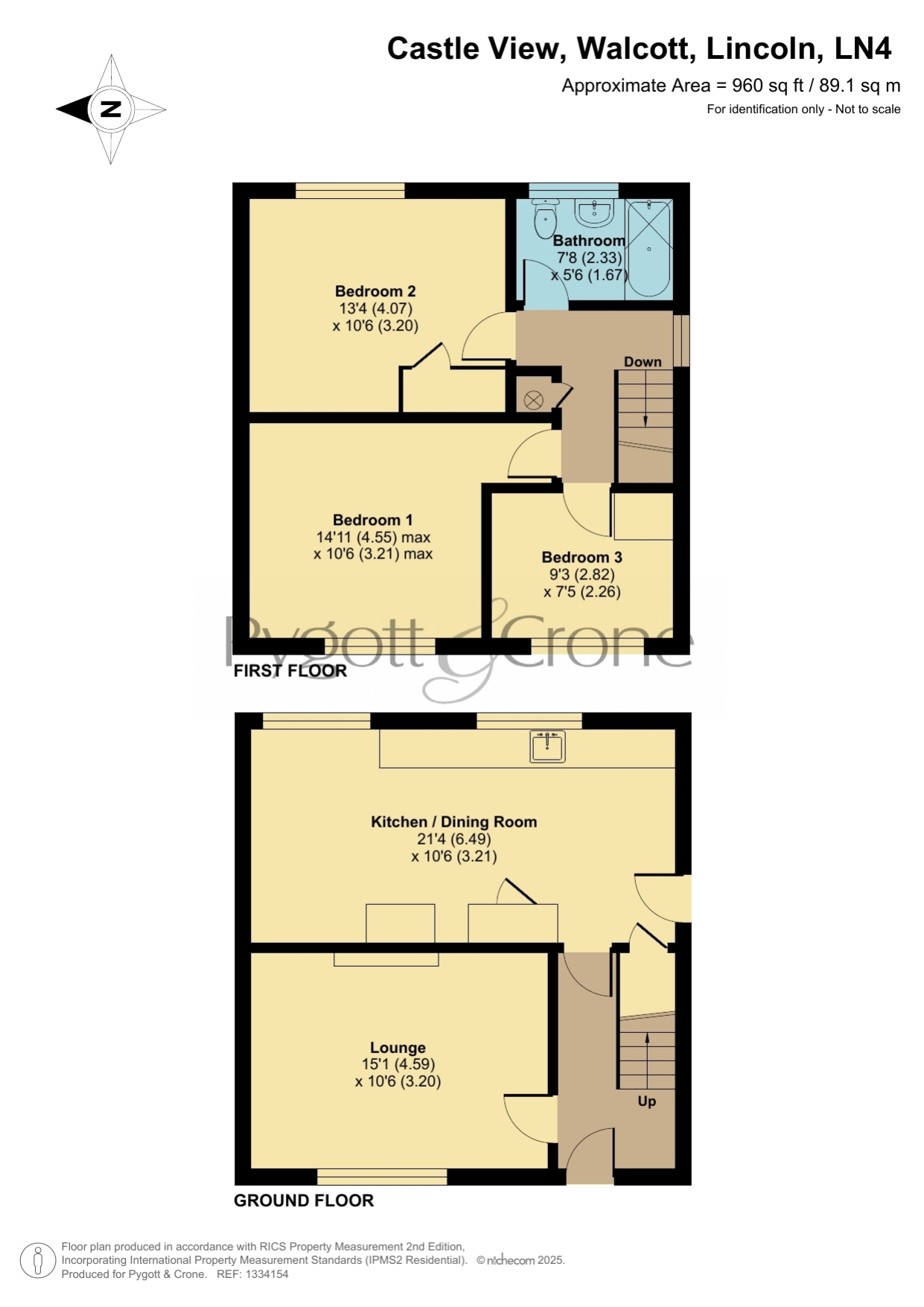 7, Castle View, Lincoln floorplan