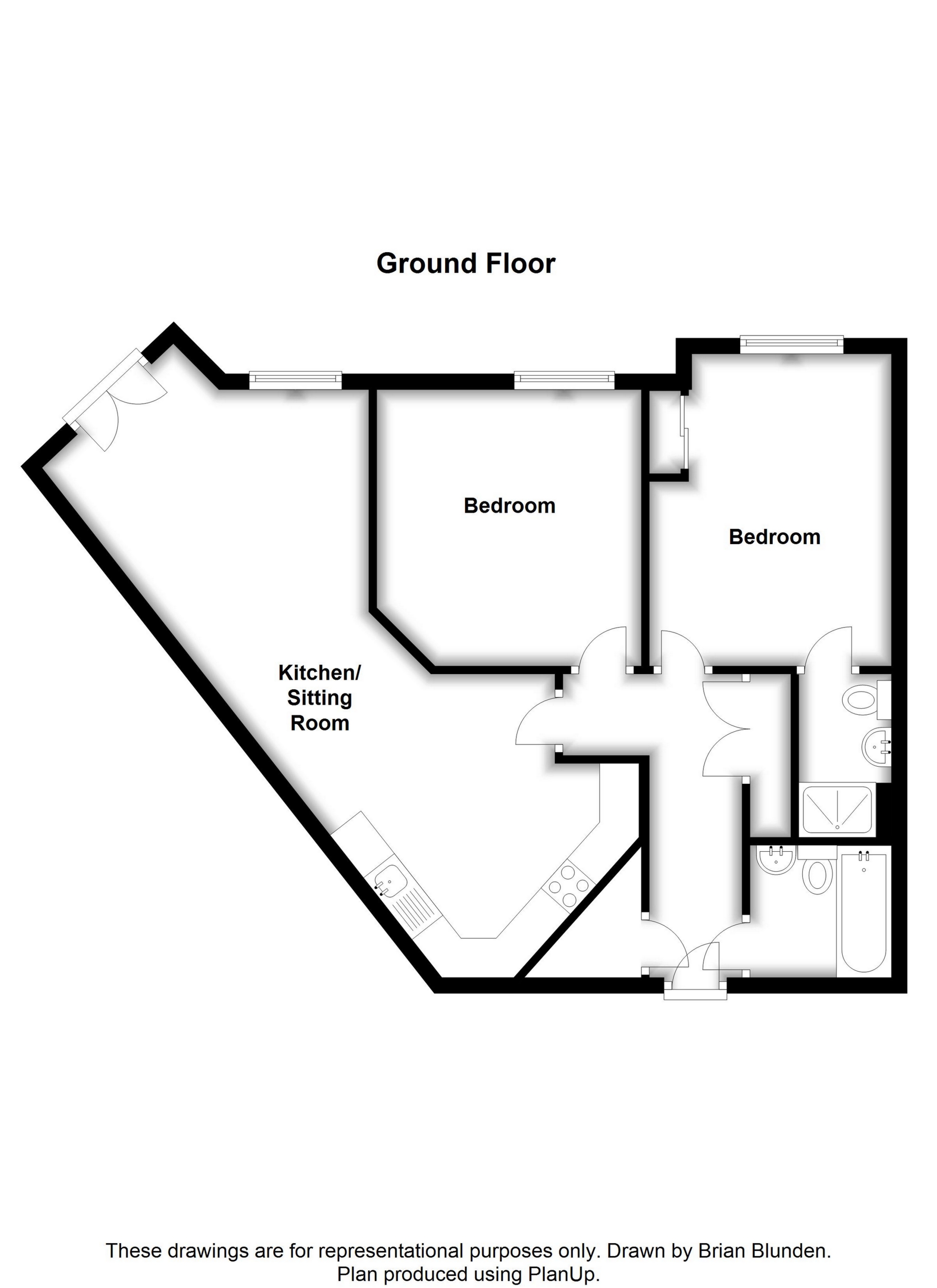 2 Bedrooms Flat for sale in St. Aidan Close, Southgate RH11