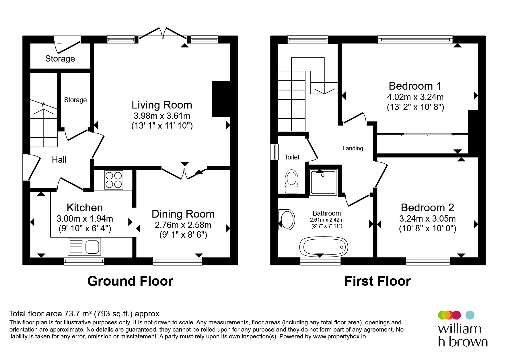 149, Byron Road, Sheffield floorplan