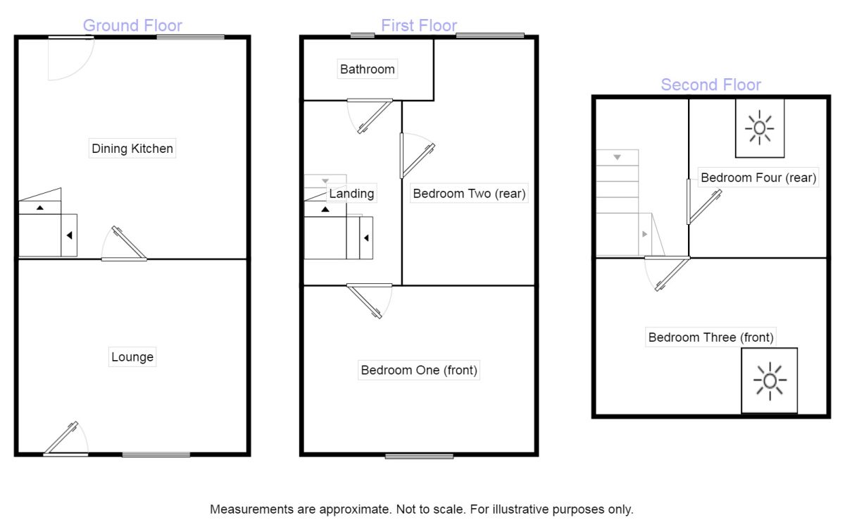 4 Bedrooms Terraced house to rent in Oakley Street, Thorpe, Wakefield WF3