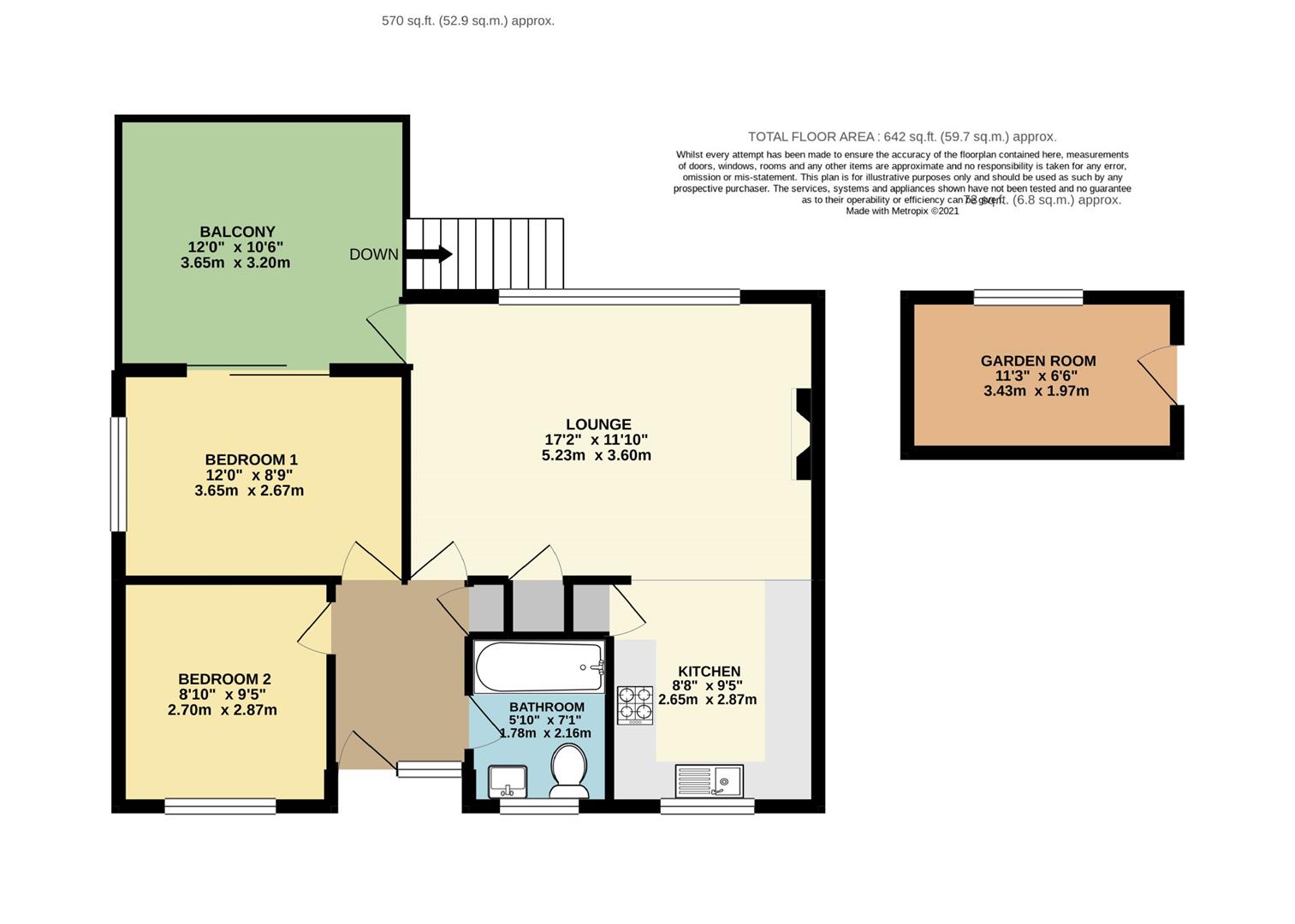 Mount Pleasant Road, Brixham floorplan