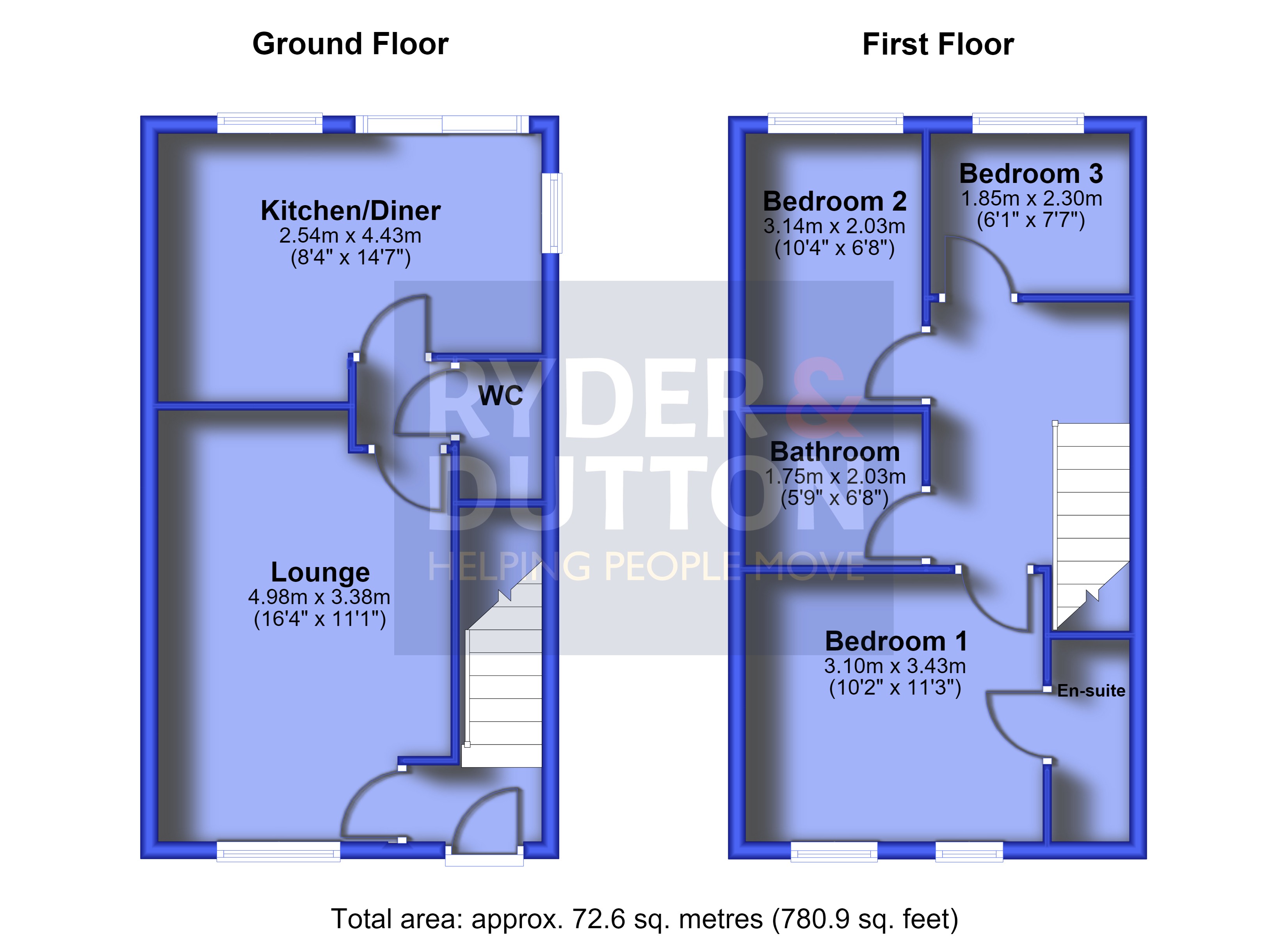75, Aspinall Street, Greater Manchester floorplan