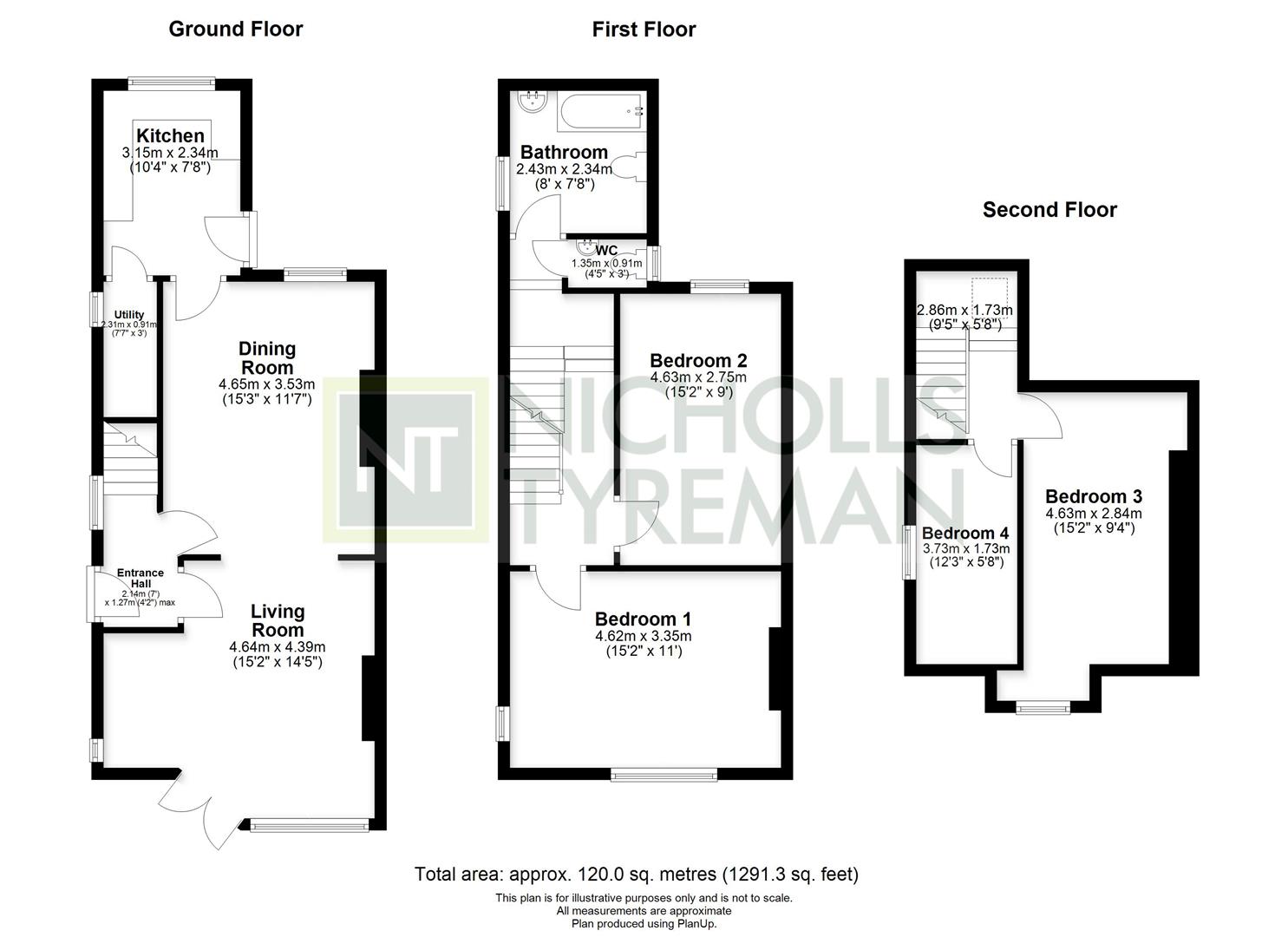 23, Duchy Avenue, Harrogate floorplan