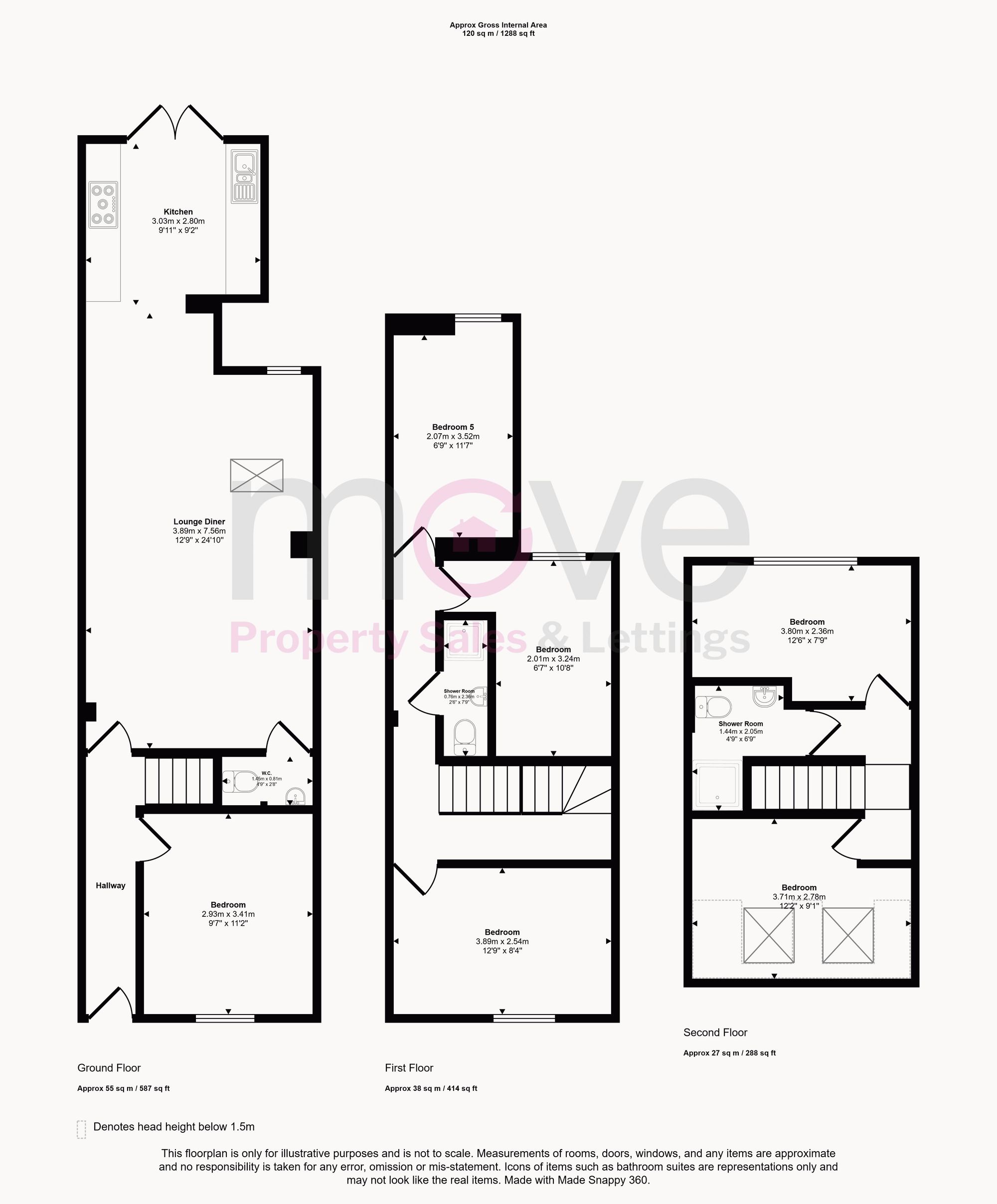 35 Blakefield Road, Worcester floorplan