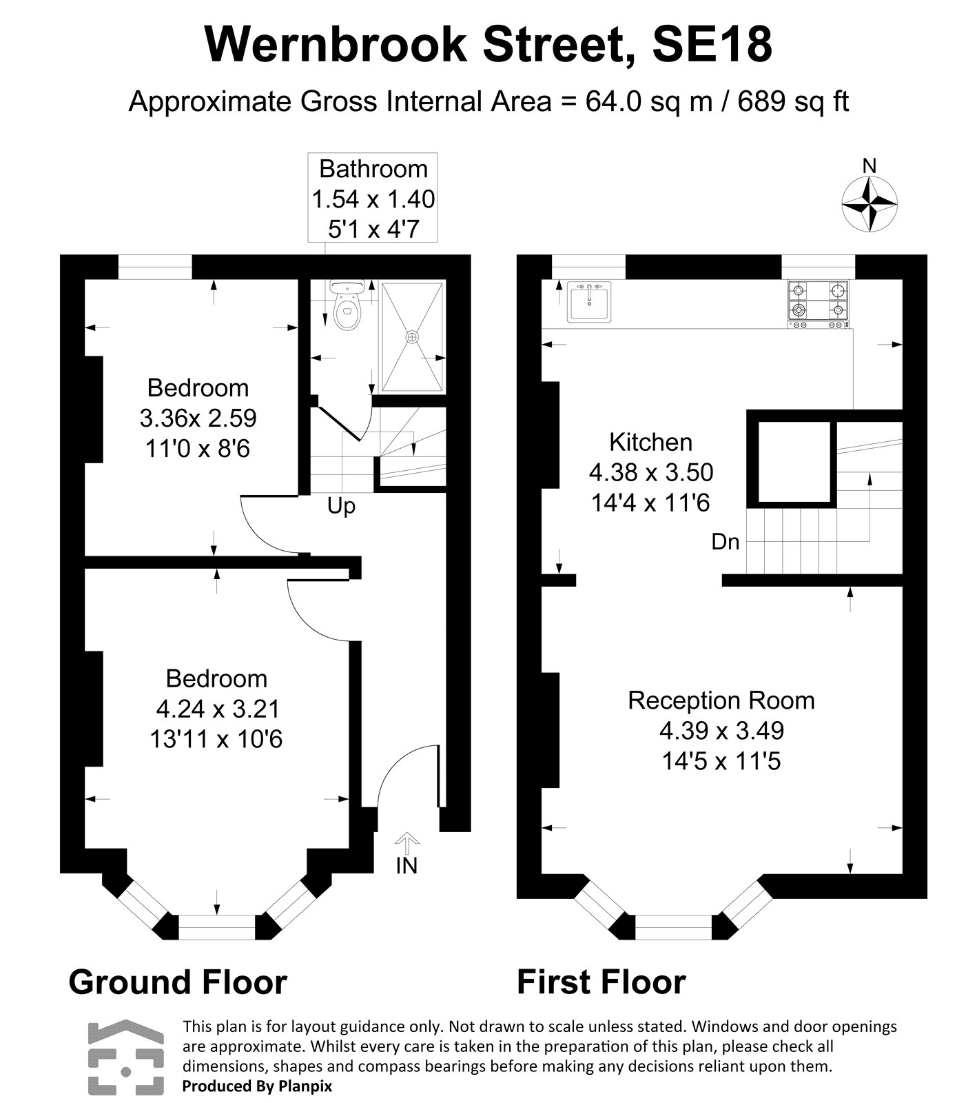 11A,, Wernbrook Street, Plumstead Common floorplan