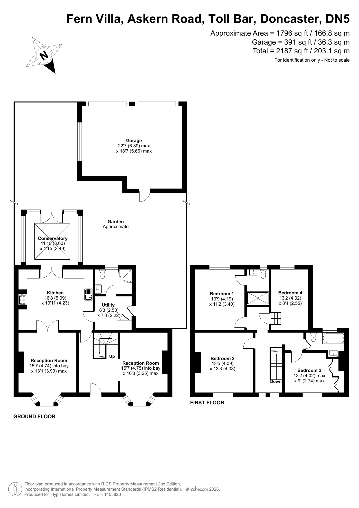 Fern Villa, Askern Road, Doncaster floorplan