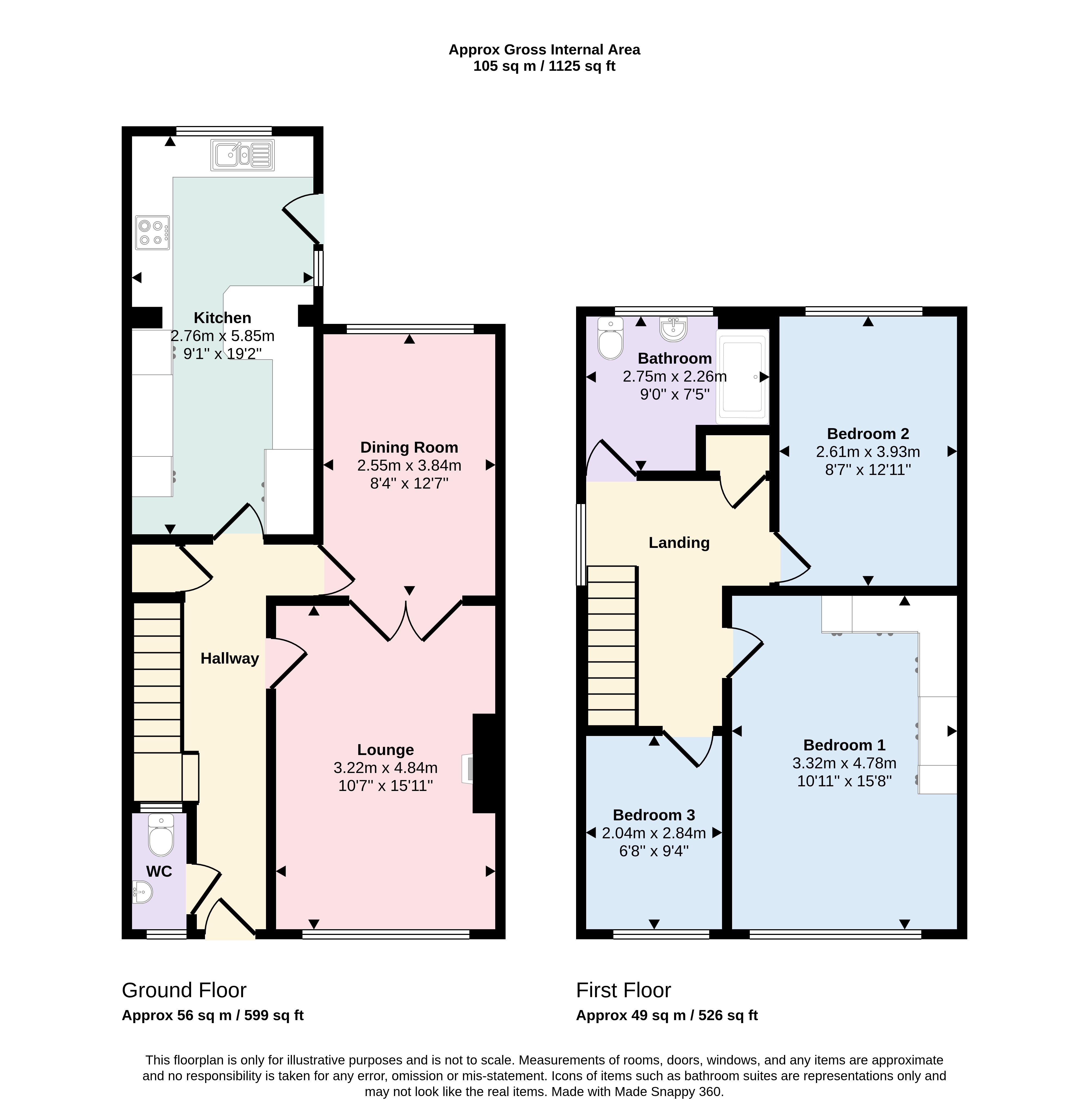 54, Gordon Road, Poole floorplan