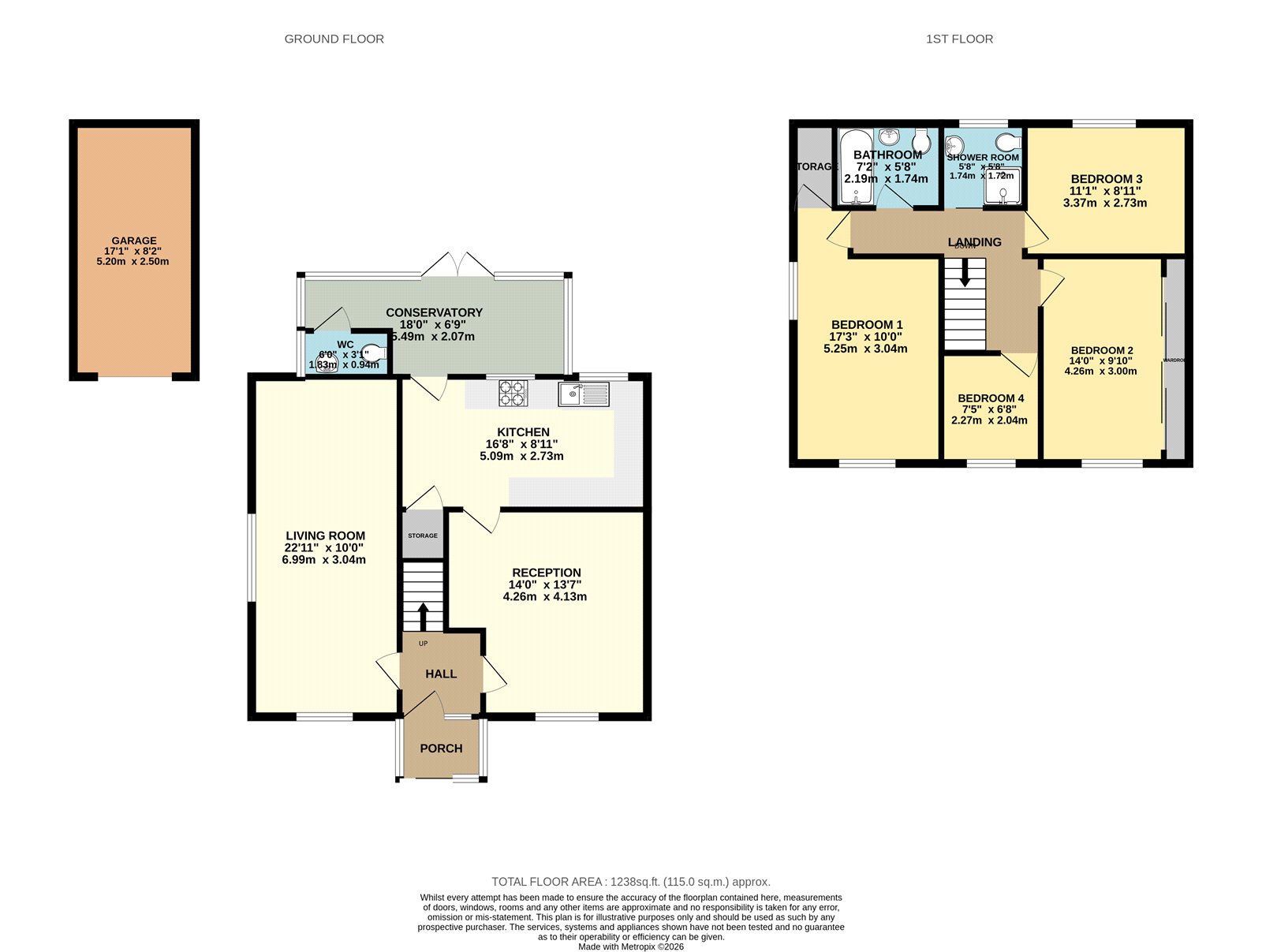 4, Barrs Court Road, Warmley floorplan