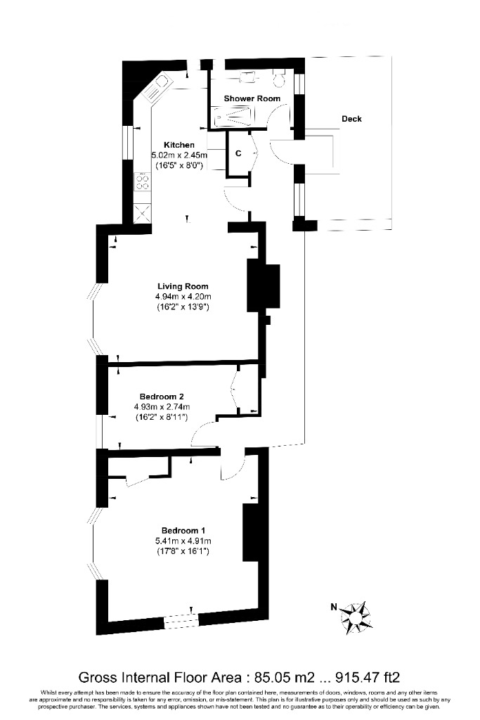 1a, Little Whyte, Cambs floorplan