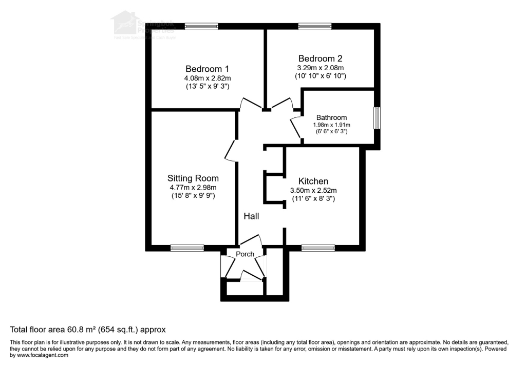 10, Barker Court, Reading floorplan