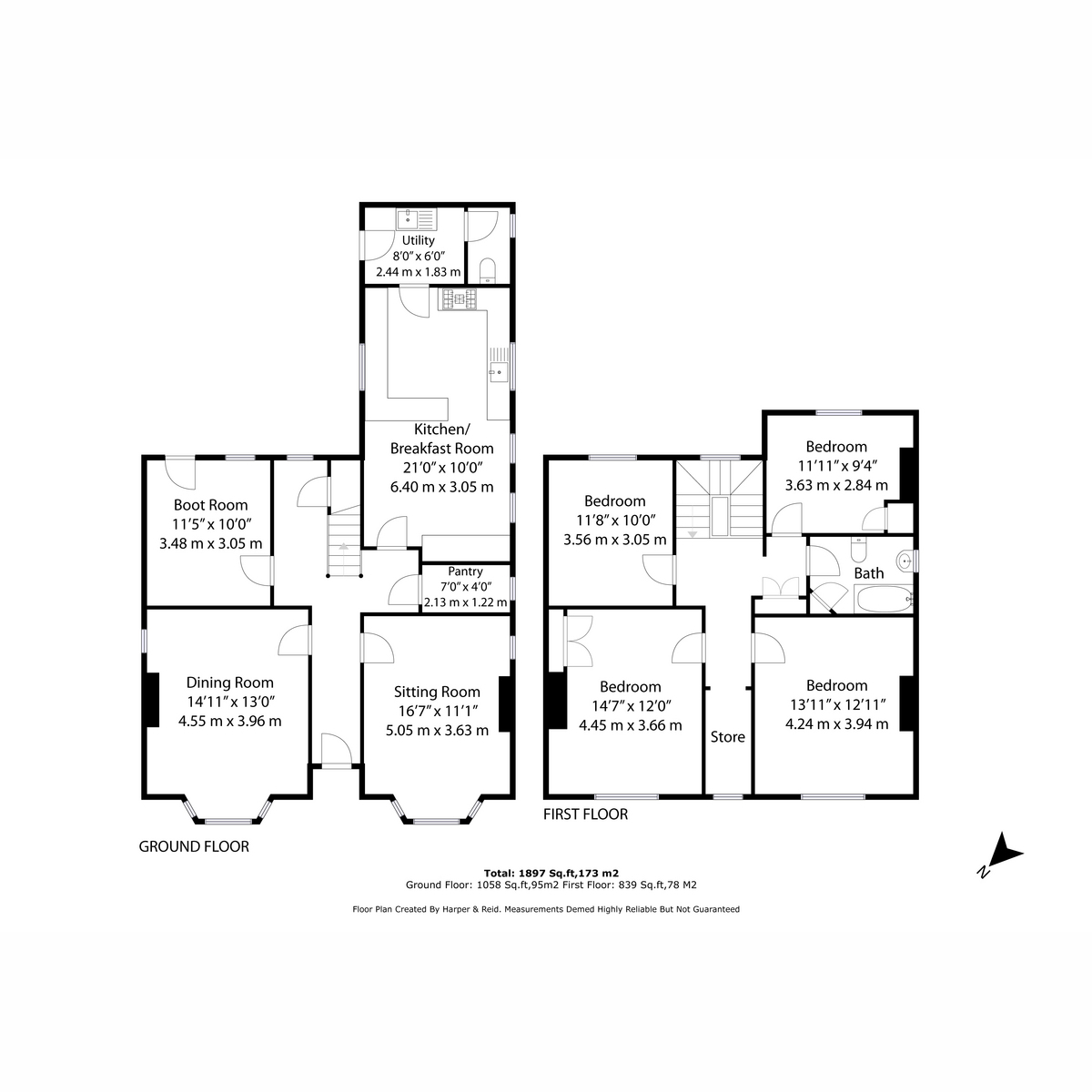 Laurel Bank, Woodway Lane, Claybrooke Parva floorplan