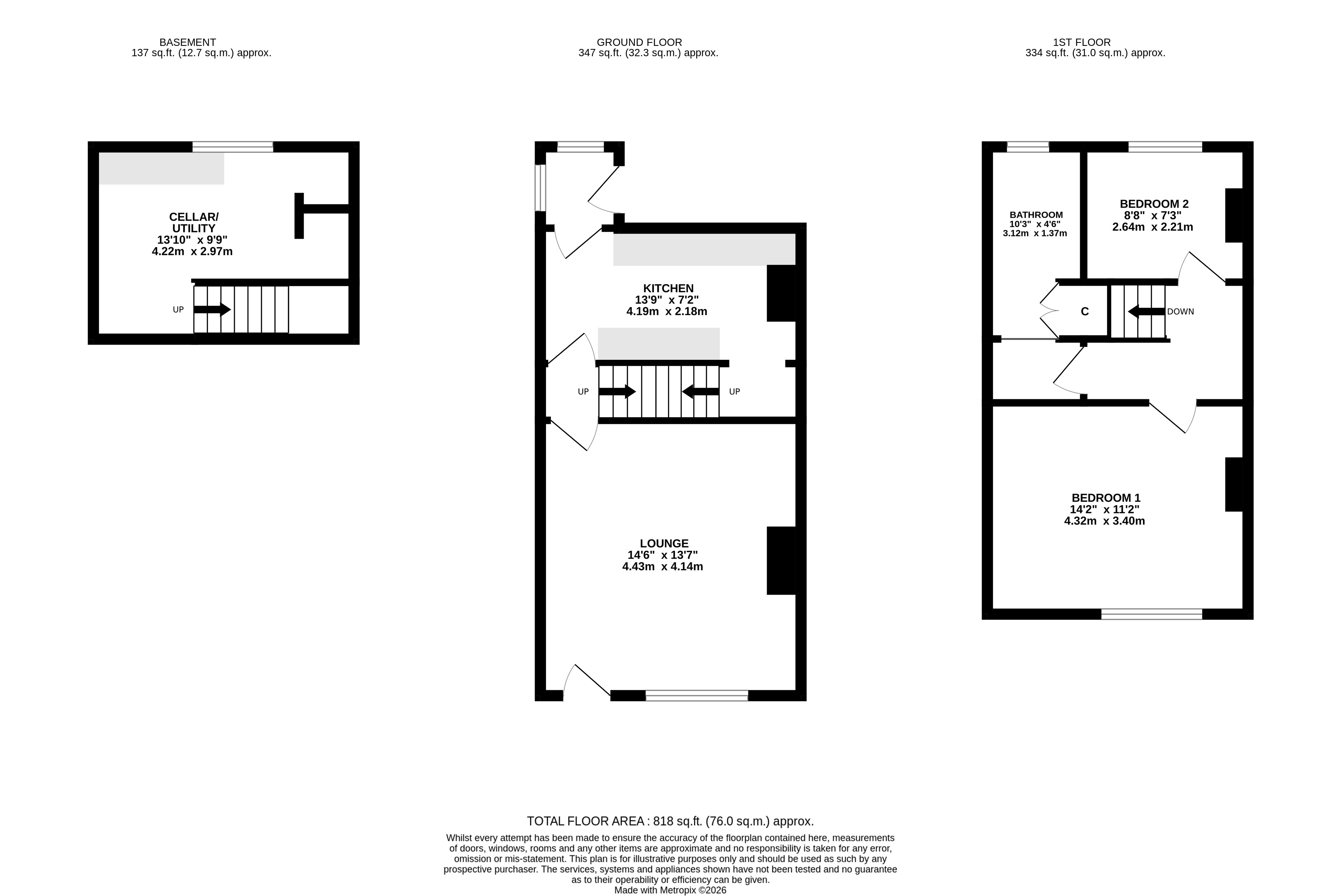 Kirkham Street, West Yorkshire floorplan