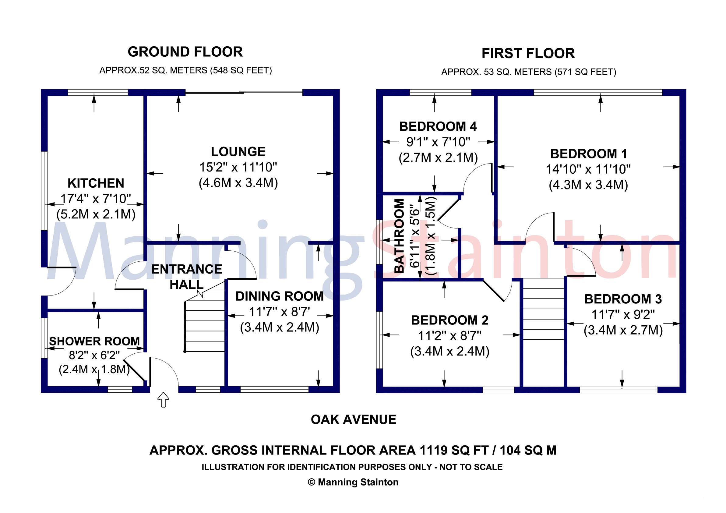 4 Bedrooms Semi-detached house for sale in Oak Avenue, Garforth, Leeds LS25