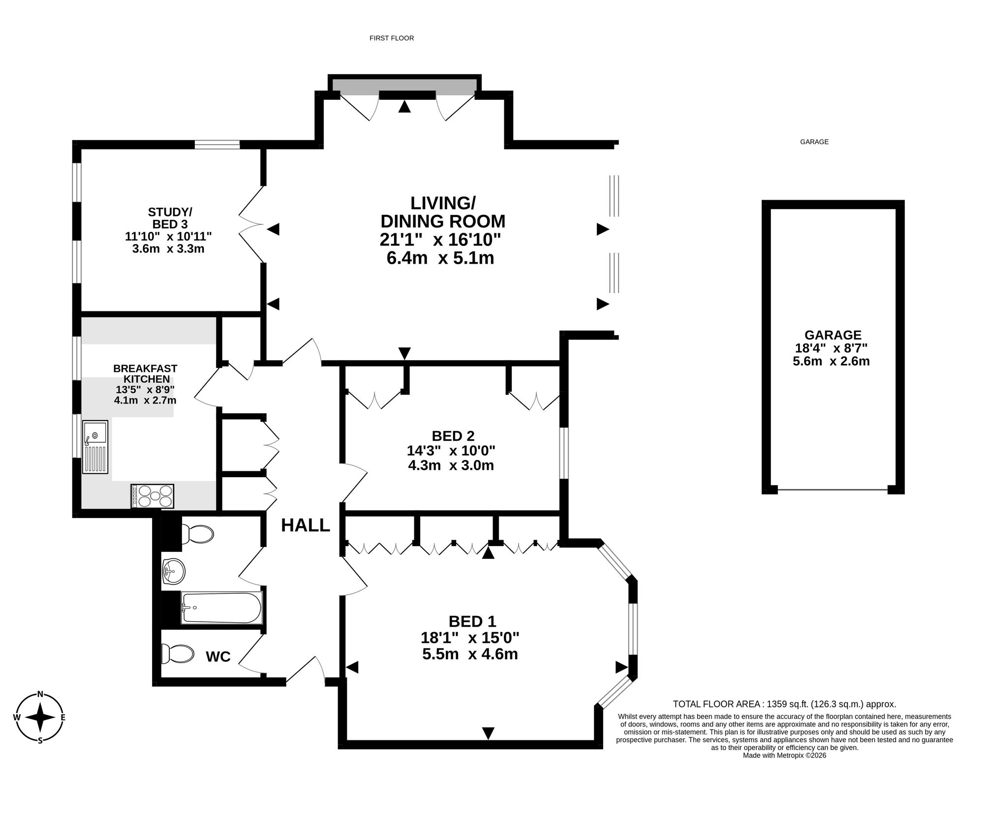 Flat 14, Beech Lawn St. Margarets Road, Altrincham floorplan