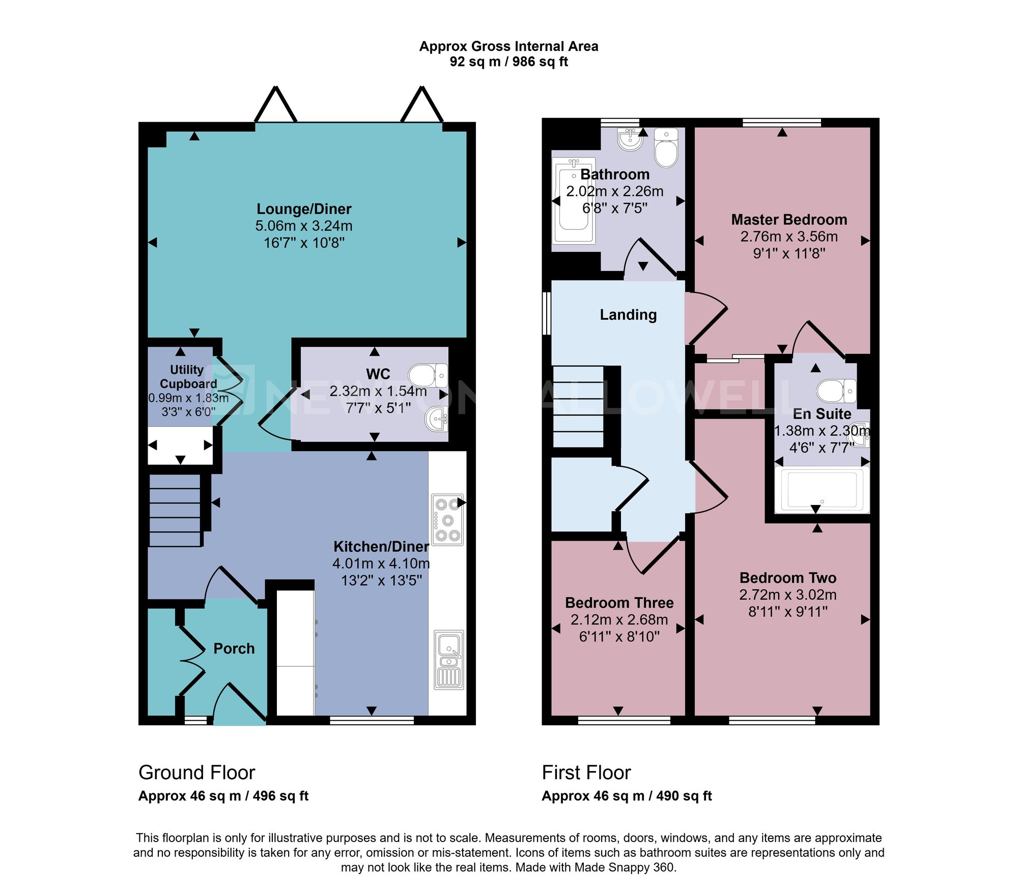 27 Citron Avenue, Coalville floorplan