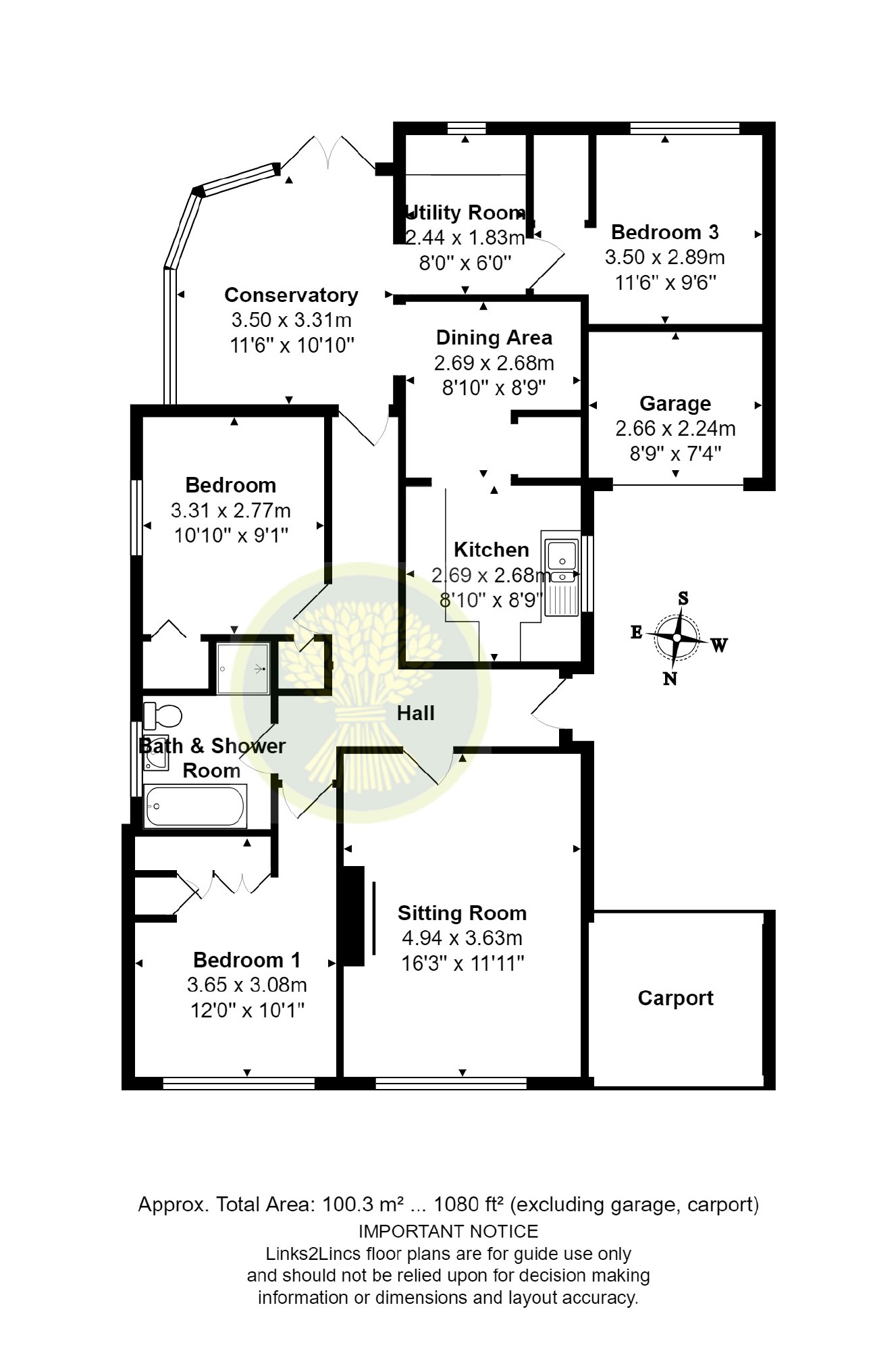 3 Bedrooms Bungalow for sale in Moor Road, North Owersby LN8