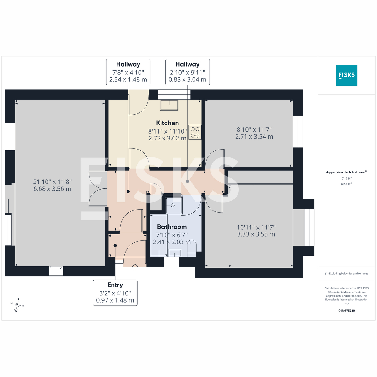 2, Steeple Heights, Benfleet floorplan
