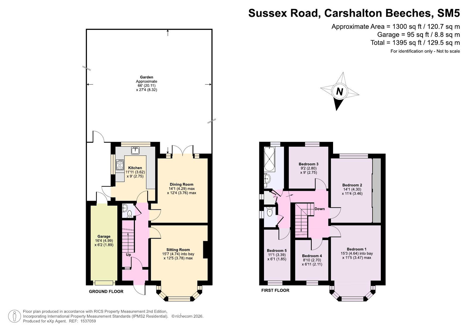 Sussex Road, Carshalton floorplan
