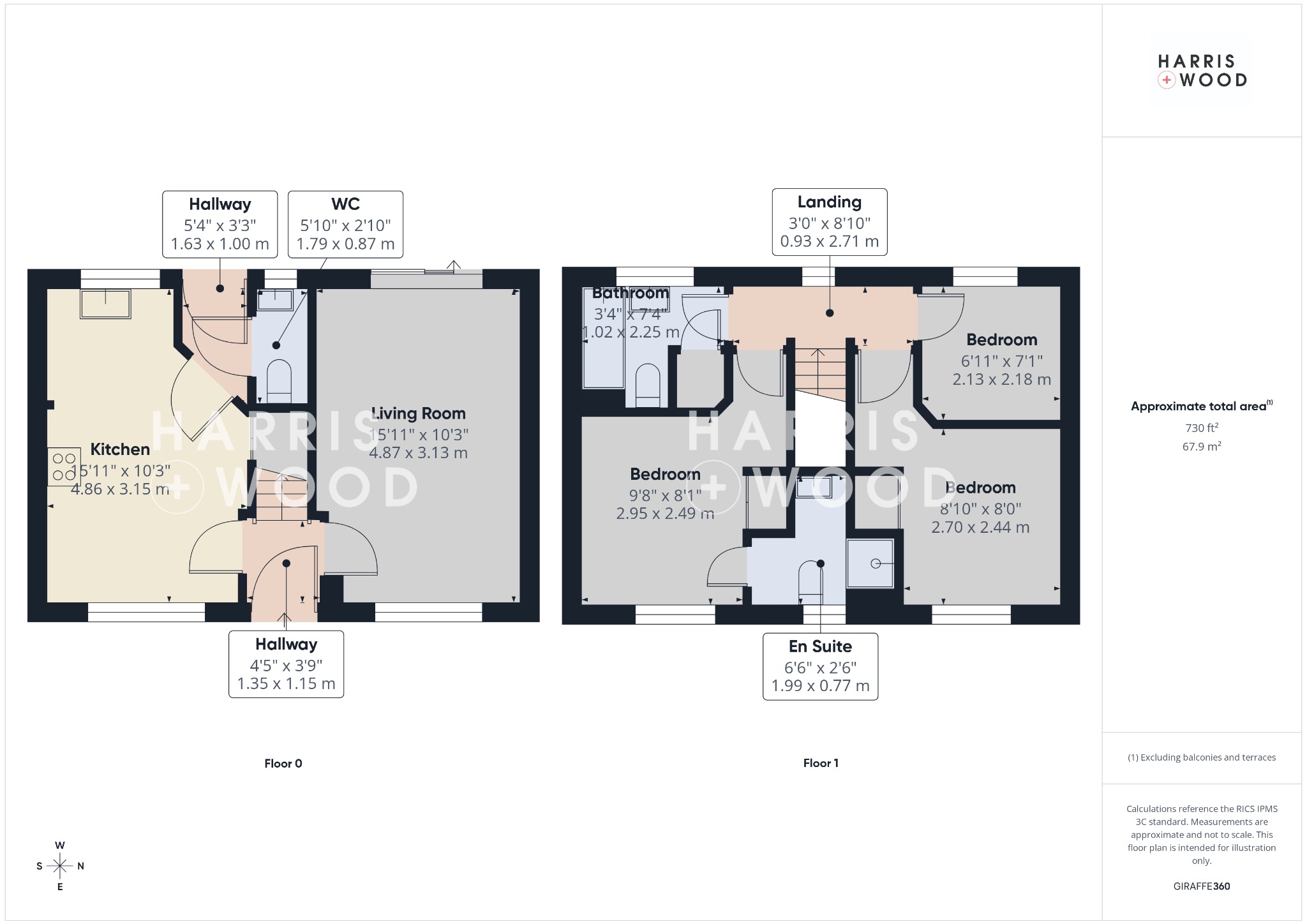 6, Merediths Close, Colchester floorplan