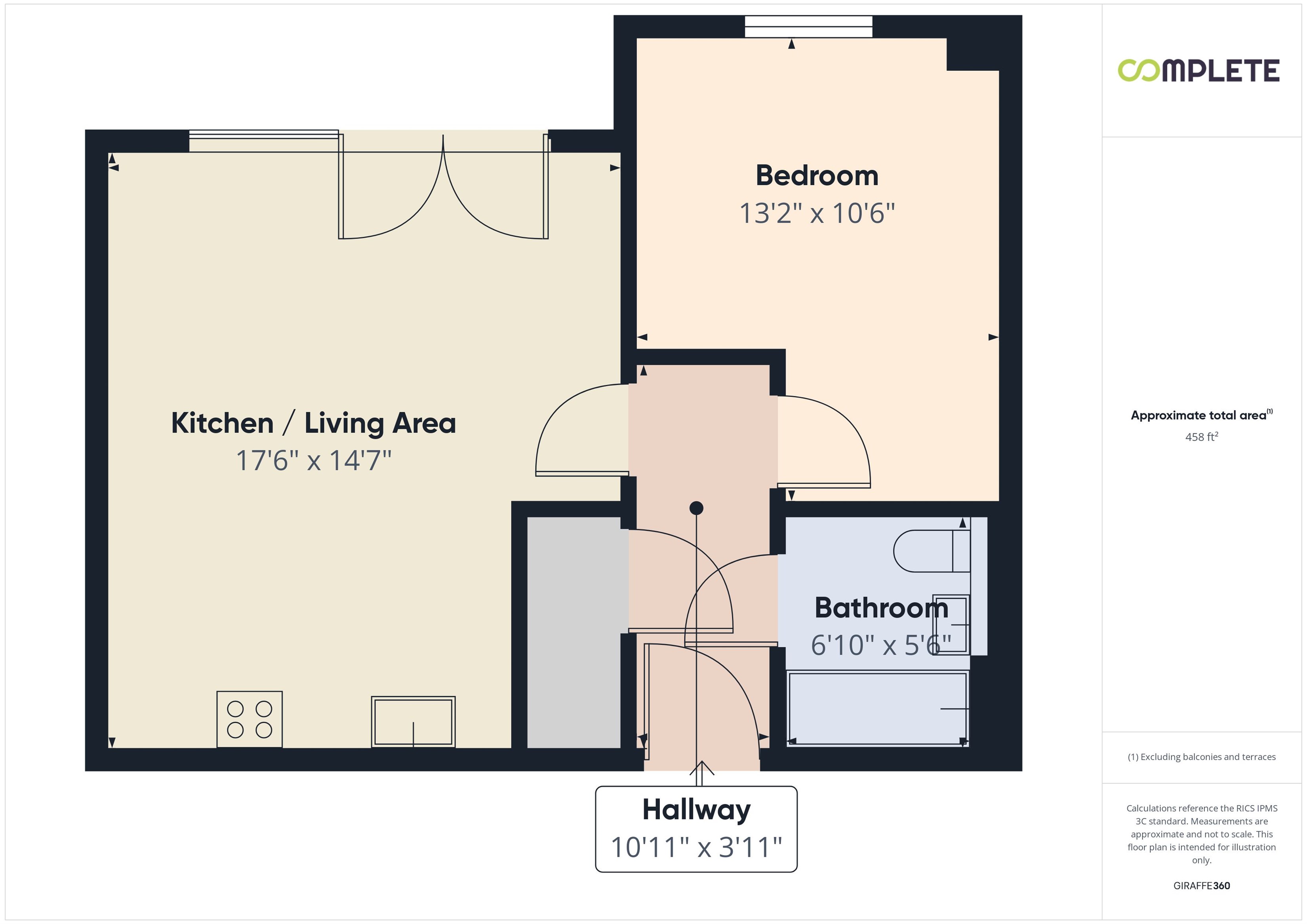 14.05 Rivergate, Wilburn Basin, Ordsall Lane, Salford floorplan